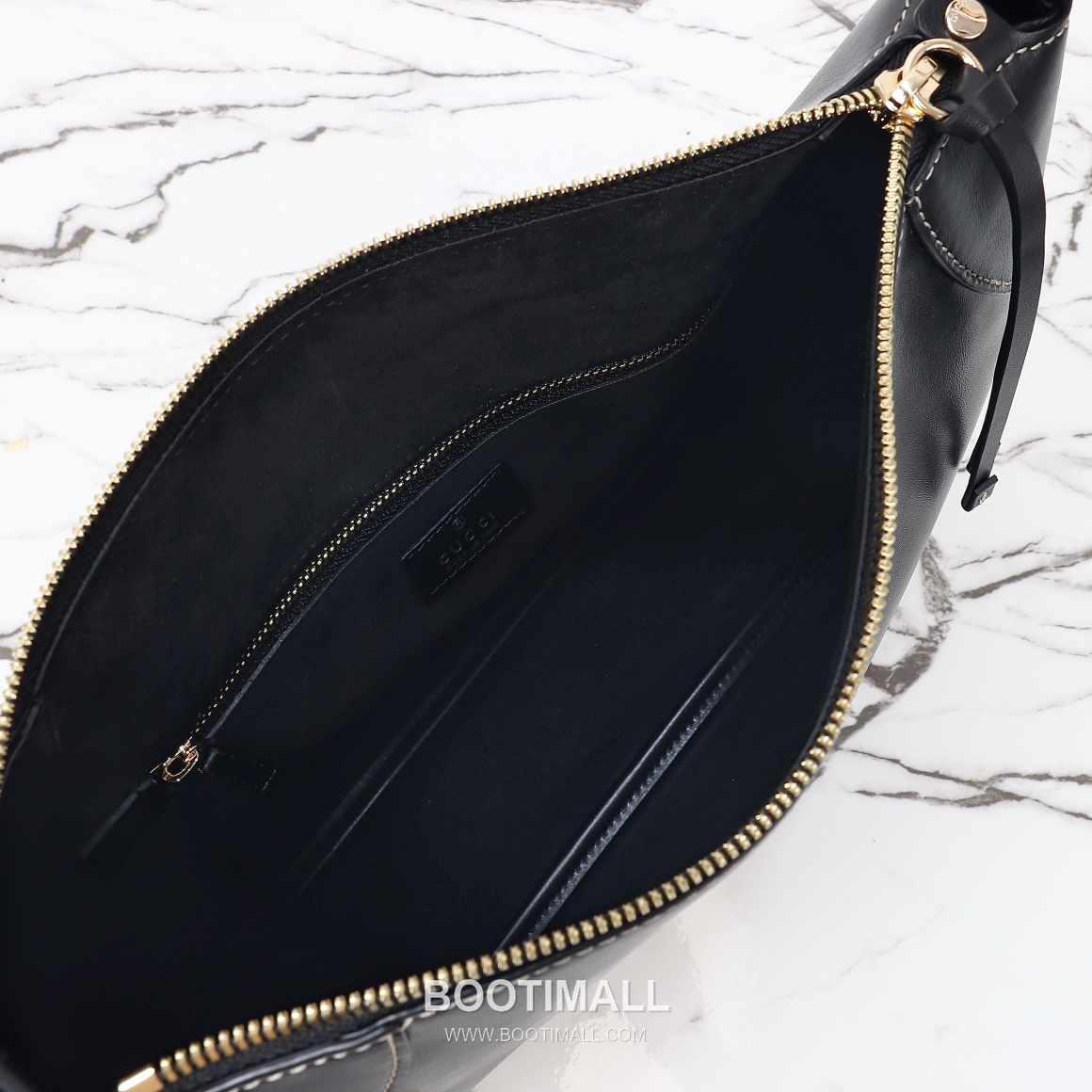 Gucci 815217 Smooth Hobo Smooth Calfskin Black Shoulder Bag 구찌 815217 스무스 호보 스무스 카프스킨 블랙 숄더백 37cm 12