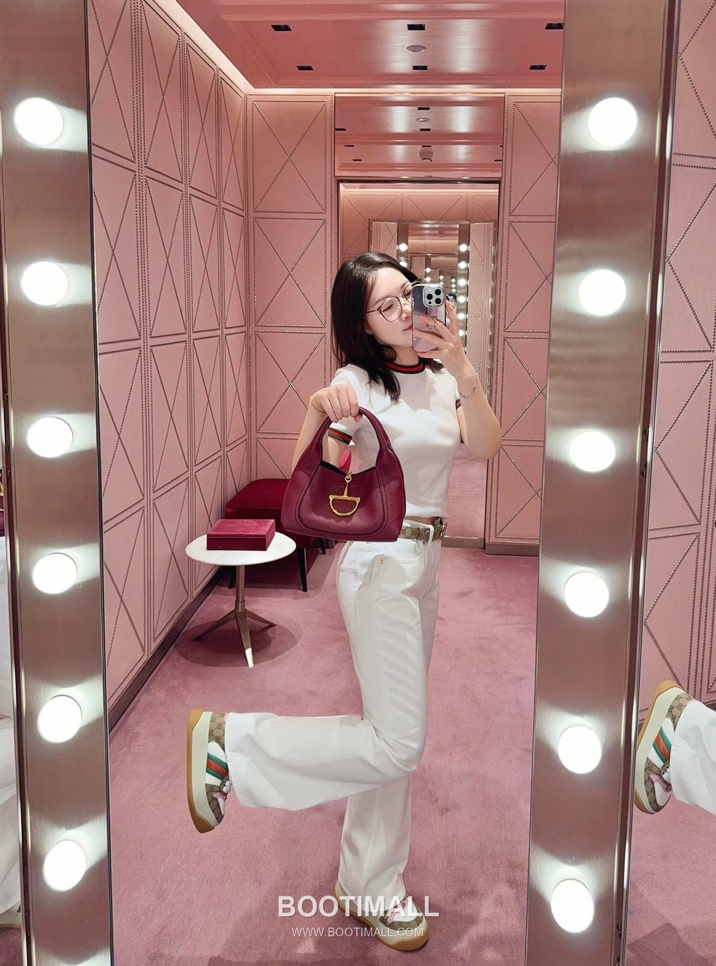 Gucci Horsebit Top Handle Grained Calfskin Dark Brown Shoulder Bag 구찌 홀스빗 탑핸들 그레인드 카프스킨 다크브라운 숄더백 27.5cm 7