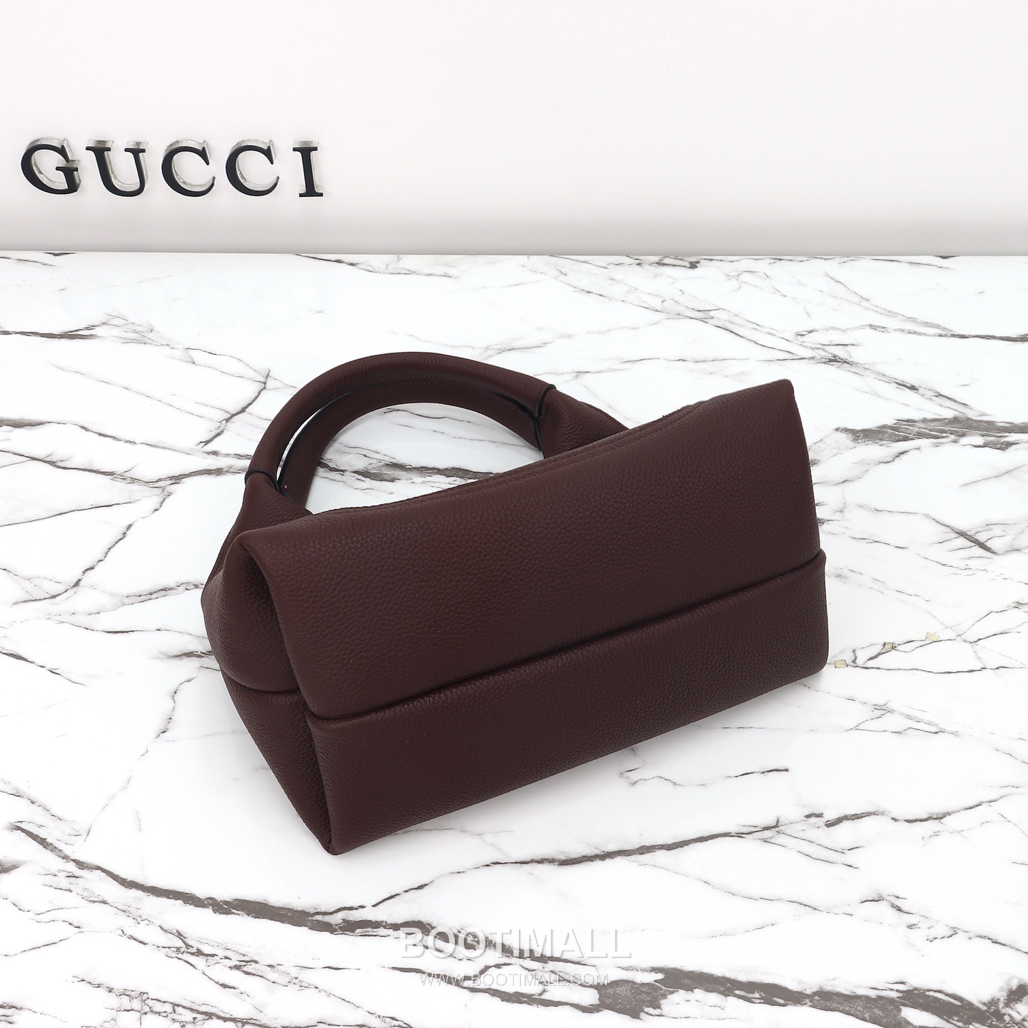 Gucci Horsebit Top Handle Grained Calfskin Dark Brown Shoulder Bag 구찌 홀스빗 탑핸들 그레인드 카프스킨 다크브라운 숄더백 27.5cm 20