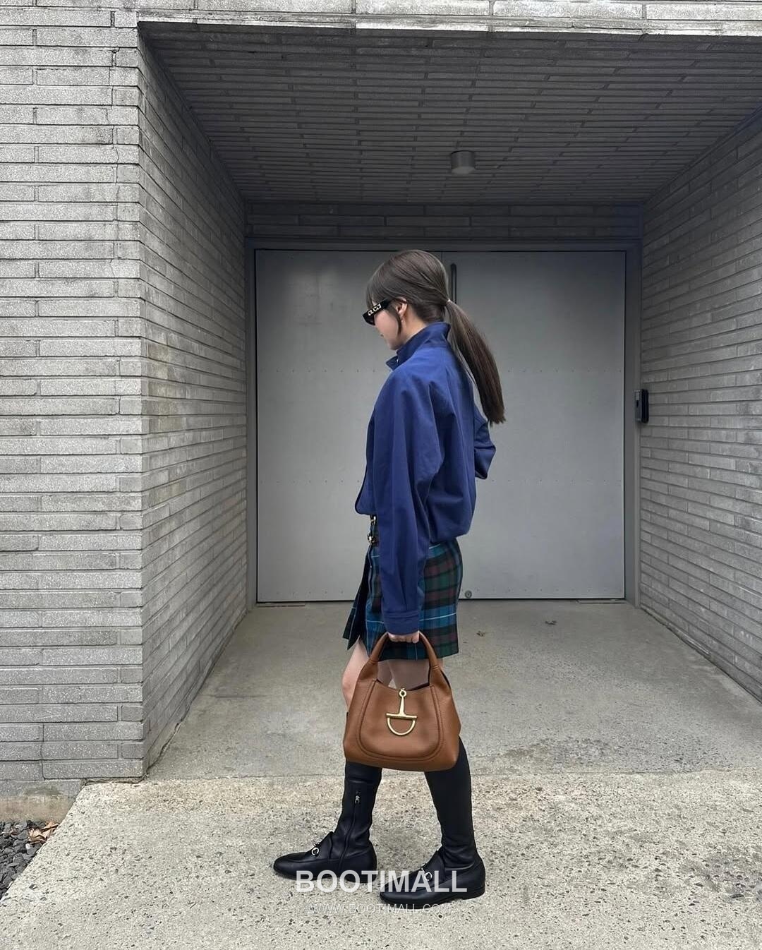 Gucci Horsebit Top Handle Grained Calfskin Taupe Handbag 구찌 홀스빗 탑핸들 그레인드 카프스킨 토프 핸드백 27.5cm 7