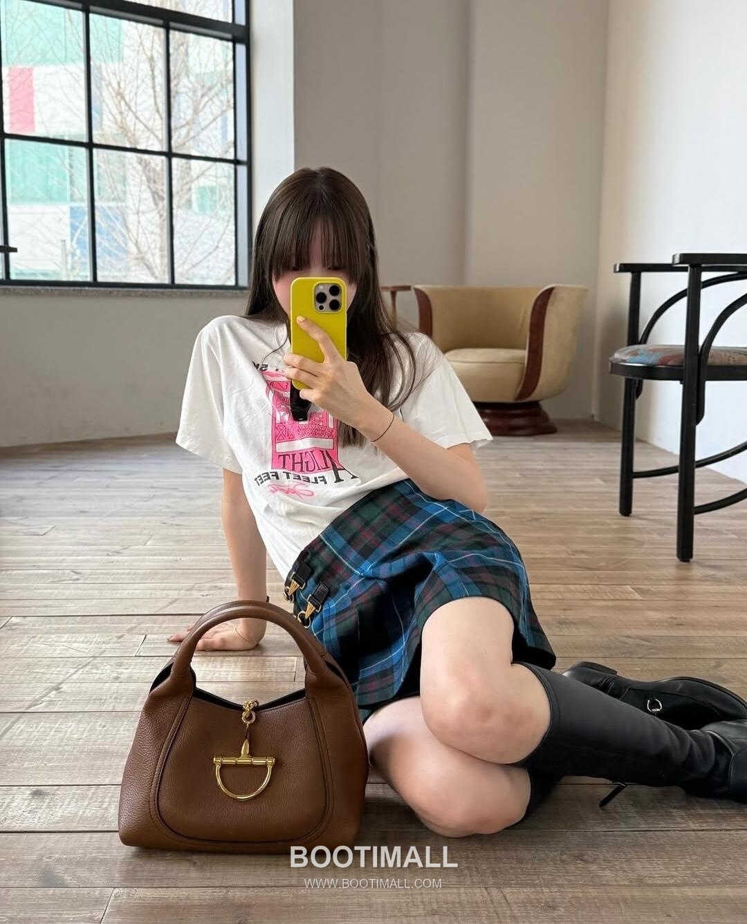 Gucci Horsebit Top Handle Grained Calfskin Taupe Handbag 구찌 홀스빗 탑핸들 그레인드 카프스킨 토프 핸드백 27.5cm 11