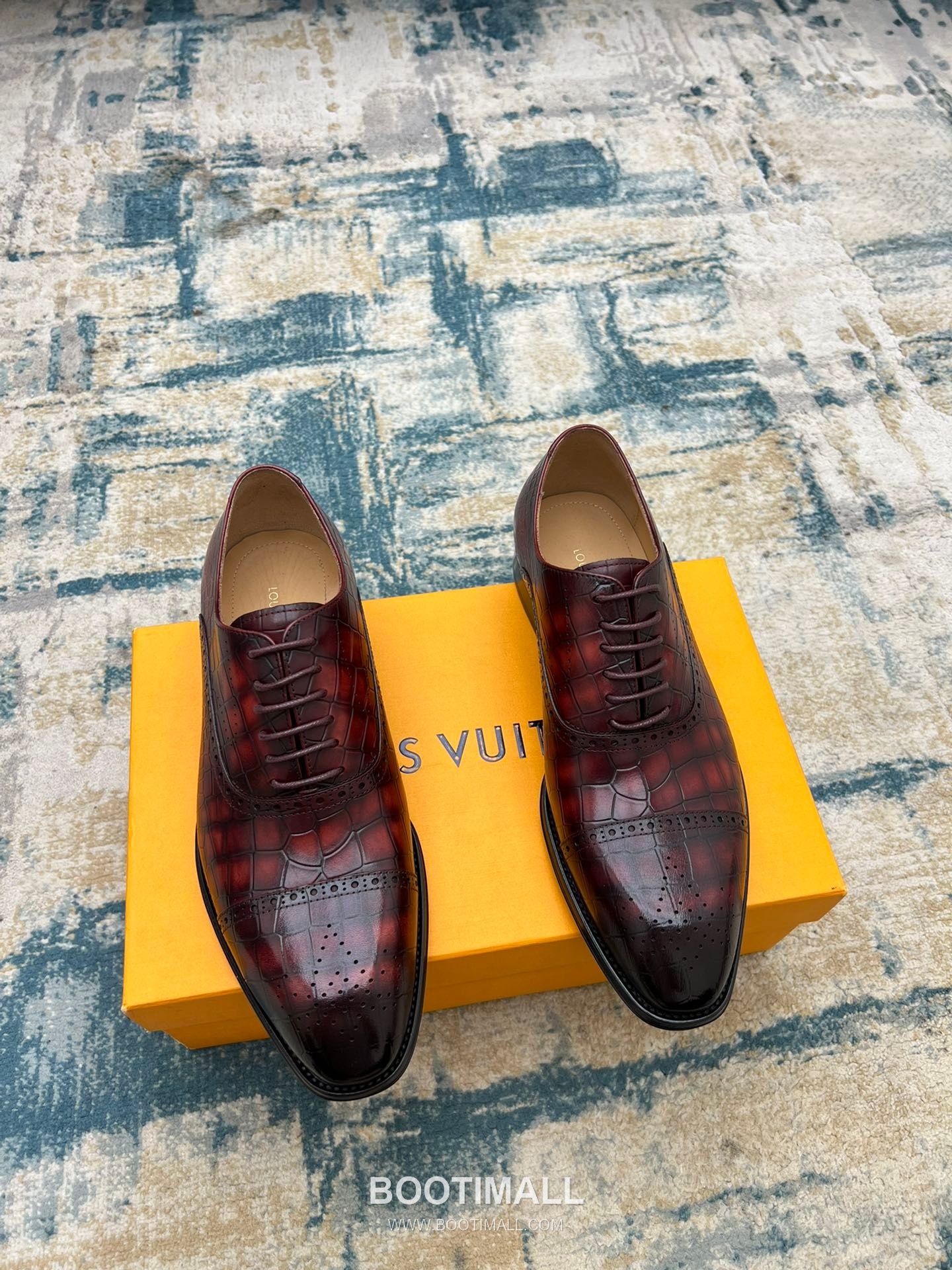 Louis Vuitton Hand-Polished Calfskin Derby Calfskin Leather Black Dress Shoes 루이비통 핸드폴리시 송아지가죽 더비 송아지가죽 블랙 드레스 슈즈 1