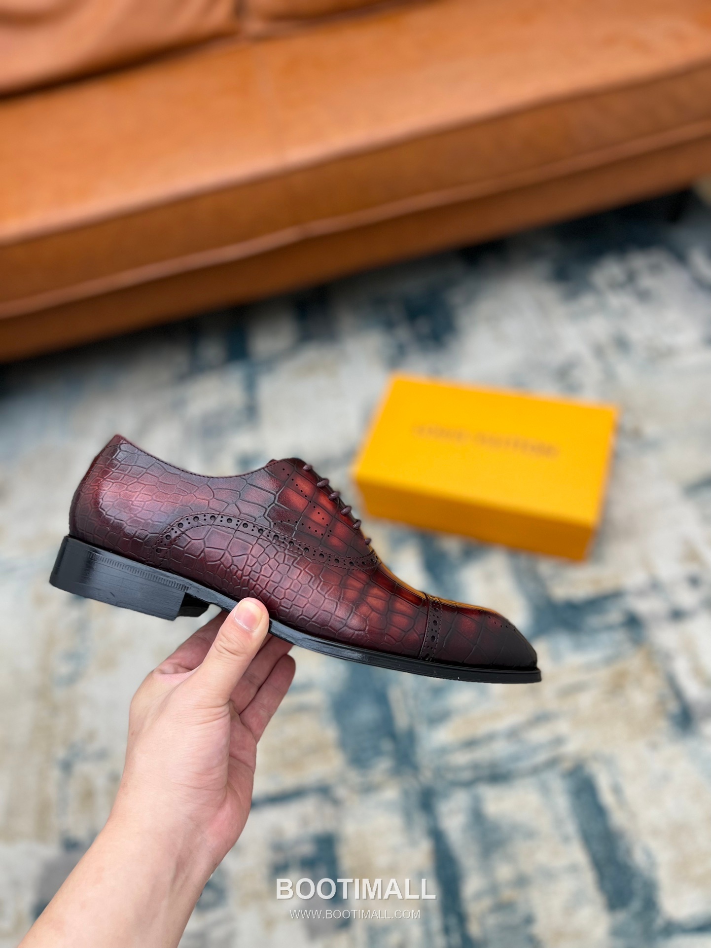 Louis Vuitton Hand-Polished Calfskin Derby Calfskin Leather Black Dress Shoes 루이비통 핸드폴리시 송아지가죽 더비 송아지가죽 블랙 드레스 슈즈 7