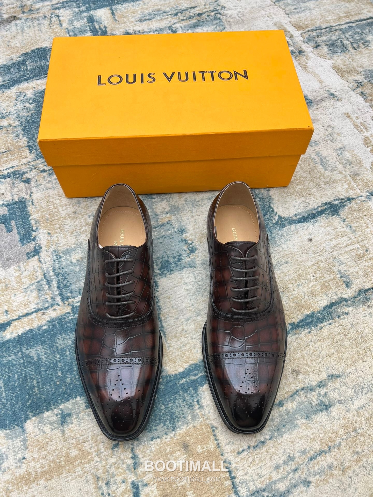 Louis Vuitton Hand-Polished Calfskin Derby Calfskin Leather Black Dress Shoes 루이비통 핸드폴리시 송아지가죽 더비 송아지가죽 블랙 드레스 슈즈 6