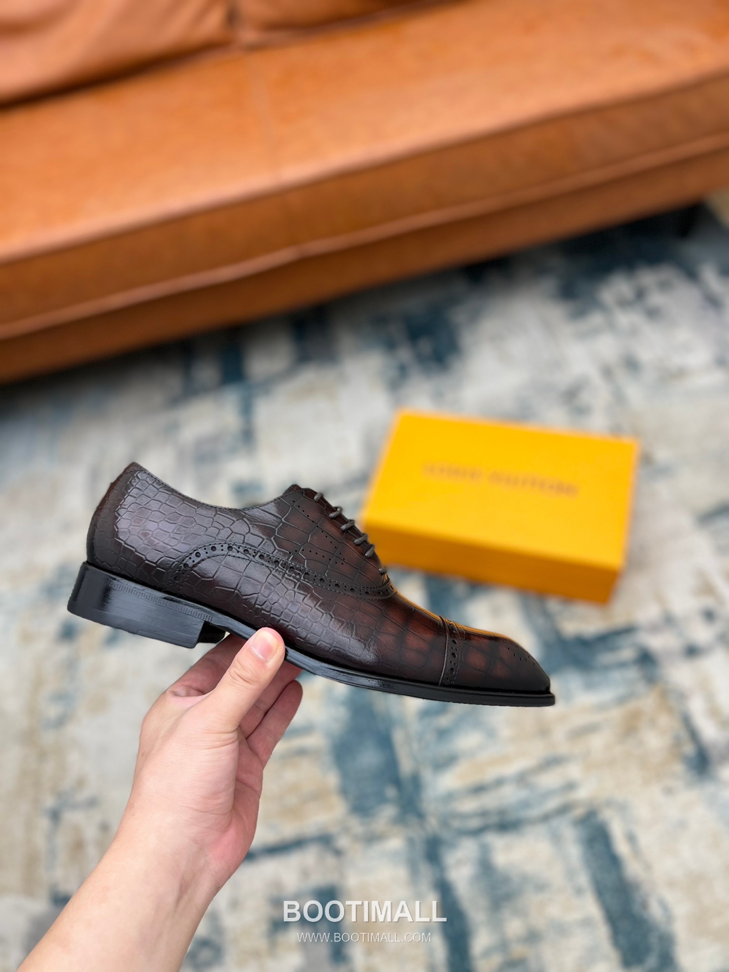 Louis Vuitton Hand-Polished Calfskin Derby Calfskin Leather Black Dress Shoes 루이비통 핸드폴리시 송아지가죽 더비 송아지가죽 블랙 드레스 슈즈 7