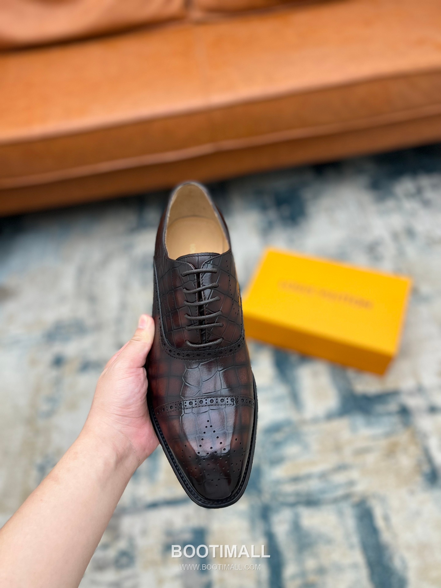 Louis Vuitton Hand-Polished Calfskin Derby Calfskin Leather Black Dress Shoes 루이비통 핸드폴리시 송아지가죽 더비 송아지가죽 블랙 드레스 슈즈 8