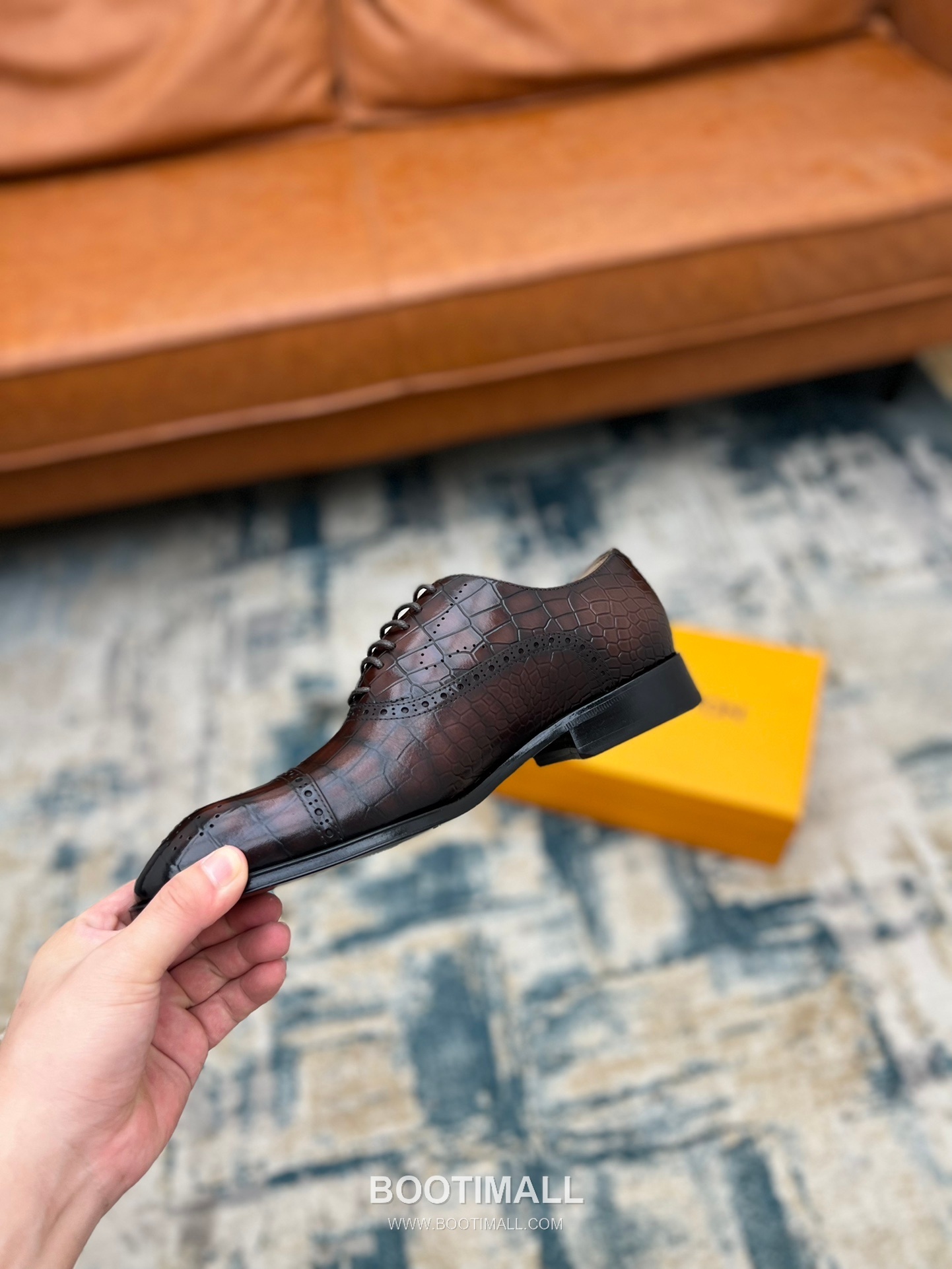 Louis Vuitton Hand-Polished Calfskin Derby Calfskin Leather Black Dress Shoes 루이비통 핸드폴리시 송아지가죽 더비 송아지가죽 블랙 드레스 슈즈 9