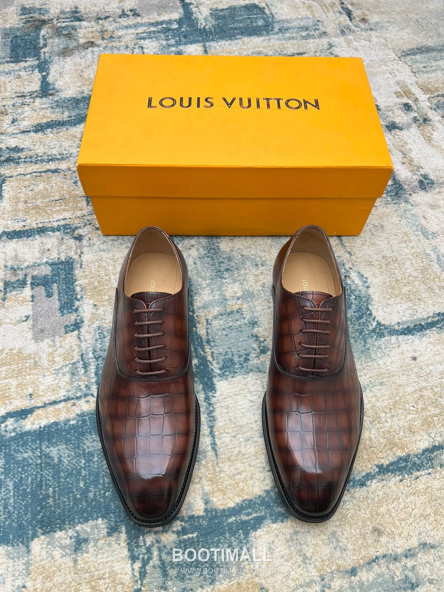 Louis Vuitton Hand-Polished Calfskin Derby Calfskin Leather Black Dress Shoes 루이비통 핸드폴리시 송아지가죽 더비 송아지가죽 블랙 드레스 슈즈 5
