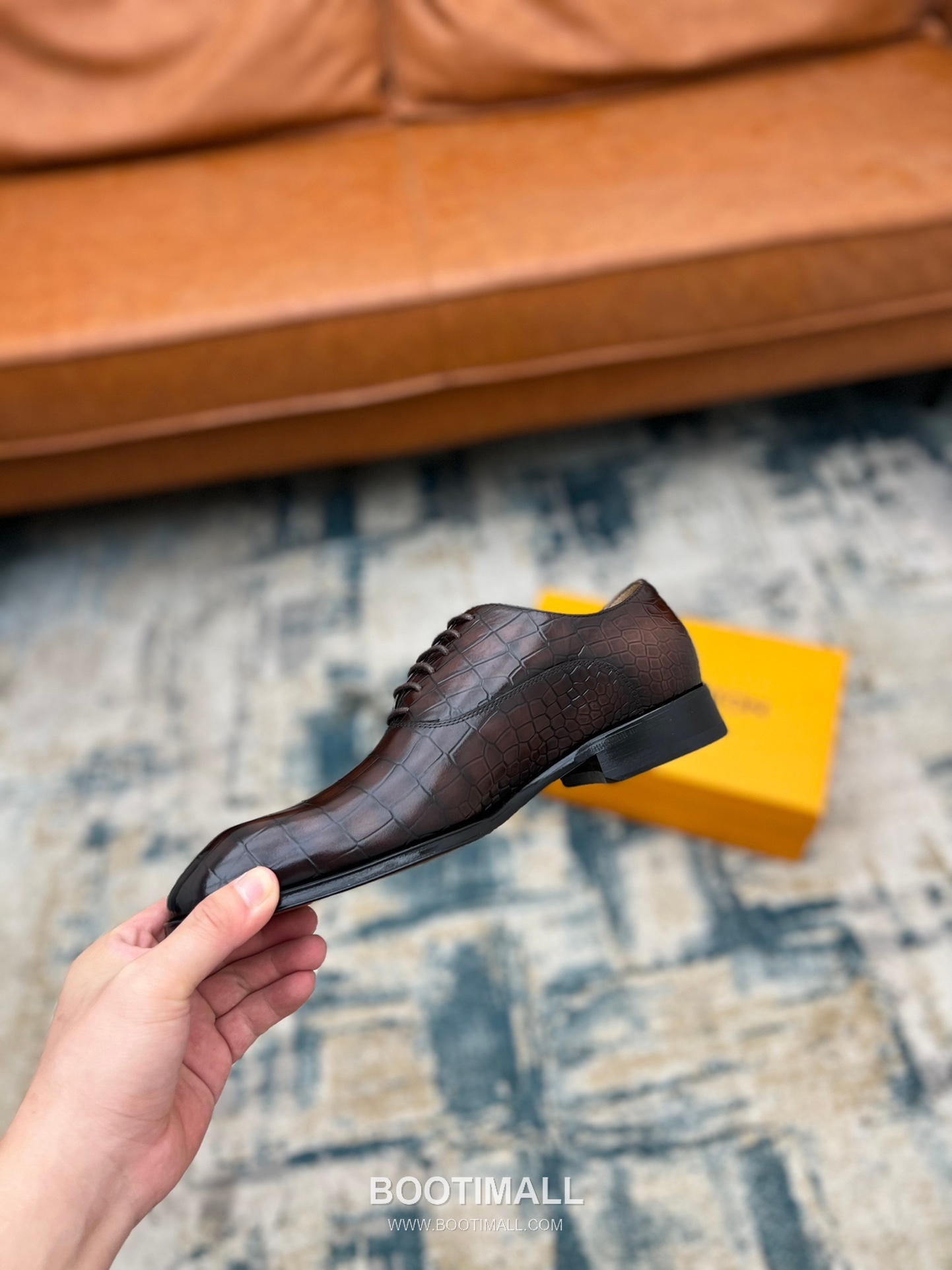 Louis Vuitton Hand-Polished Calfskin Derby Calfskin Leather Black Dress Shoes 루이비통 핸드폴리시 송아지가죽 더비 송아지가죽 블랙 드레스 슈즈 8