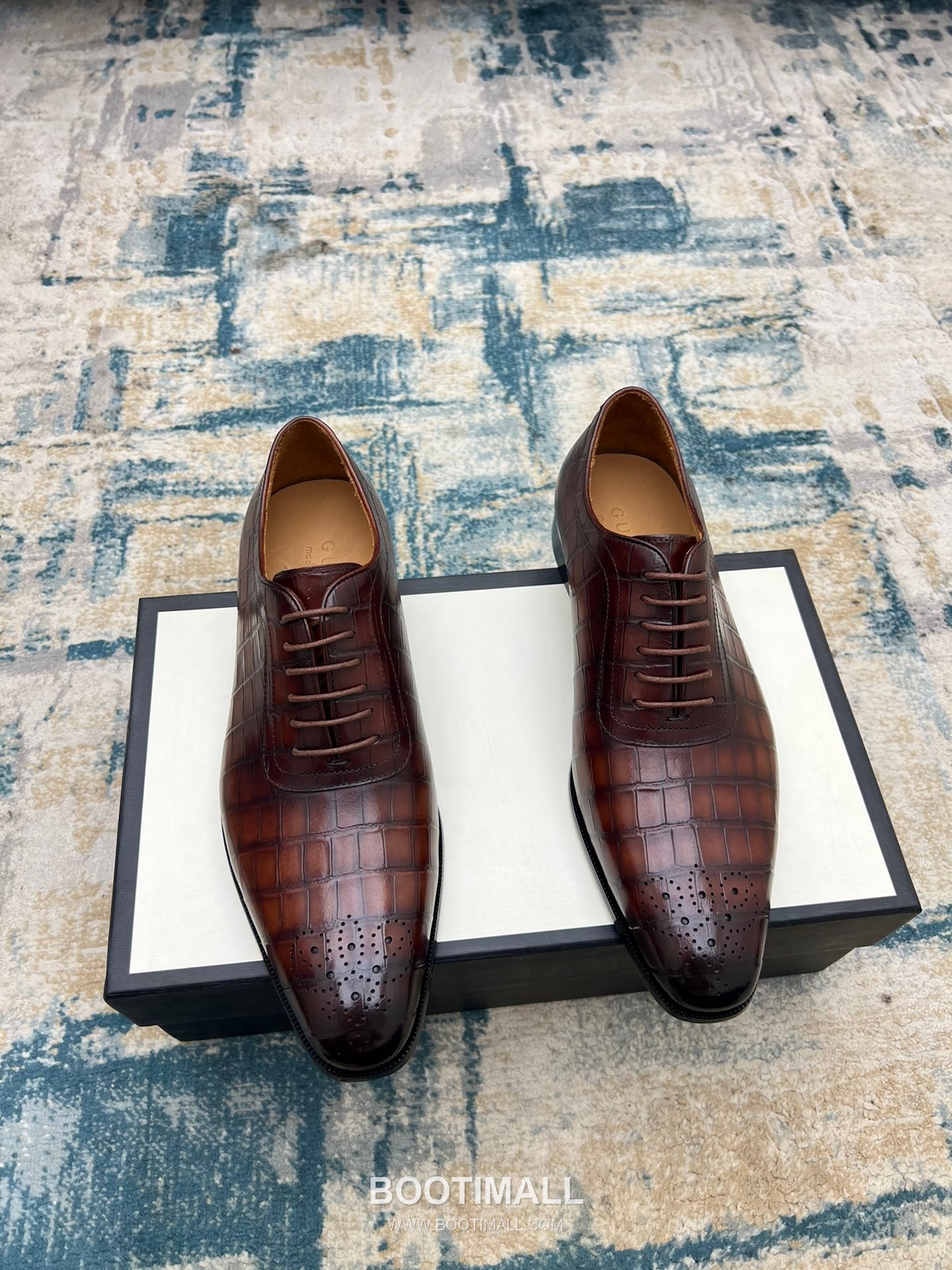 Gucci Hand-Polished Calfskin Derby Calfskin Leather Black Dress Shoes 구찌 핸드폴리시드 카프스킨 더비 카프스킨 레더 블랙 드레스 슈즈 1