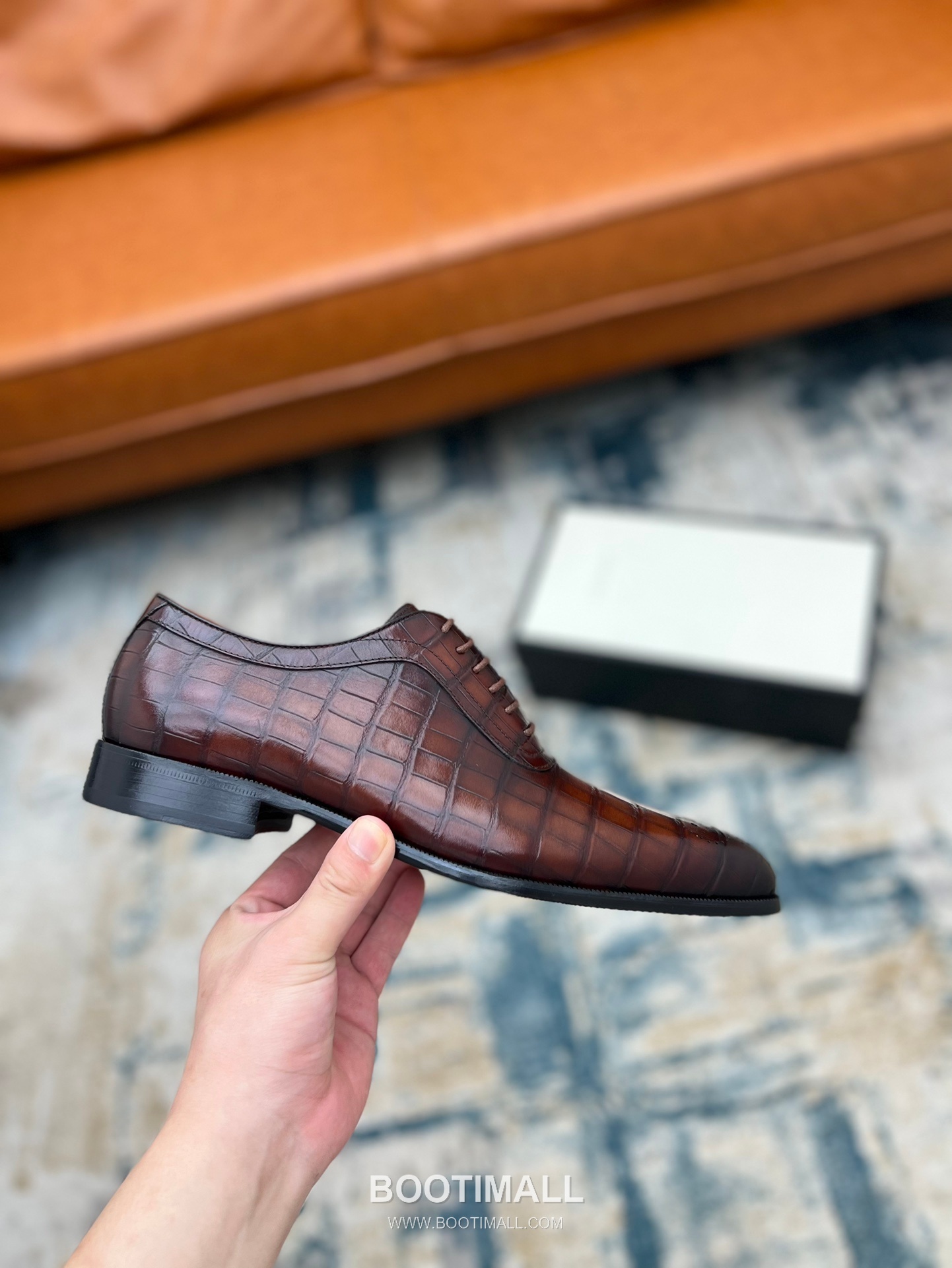 Gucci Hand-Polished Calfskin Derby Calfskin Leather Black Dress Shoes 구찌 핸드폴리시드 카프스킨 더비 카프스킨 레더 블랙 드레스 슈즈 6