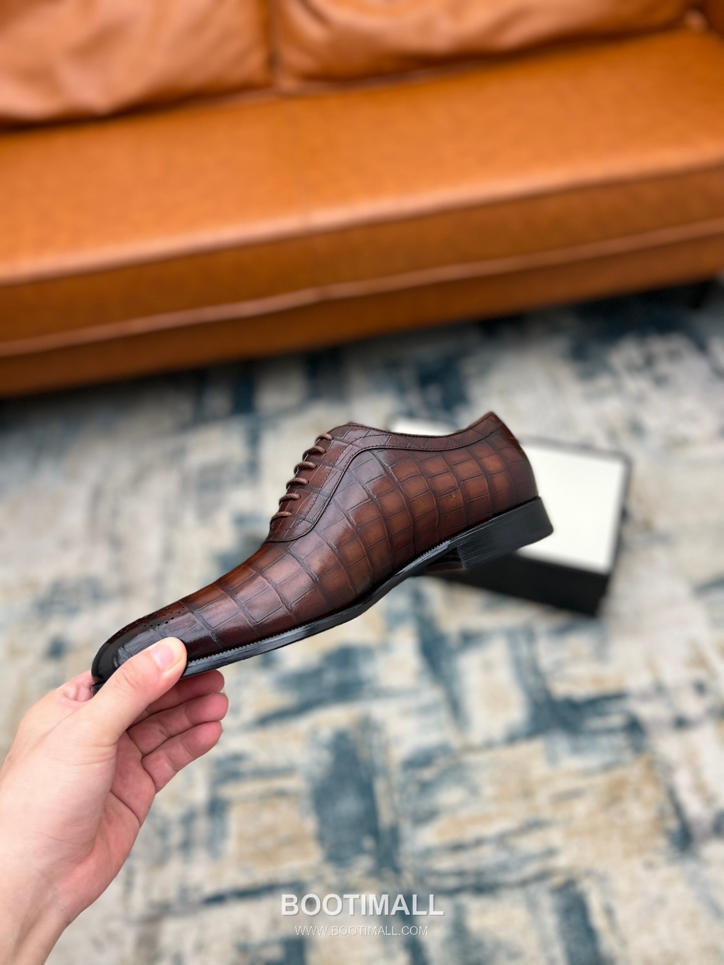 Gucci Hand-Polished Calfskin Derby Calfskin Leather Black Dress Shoes 구찌 핸드폴리시드 카프스킨 더비 카프스킨 레더 블랙 드레스 슈즈 9