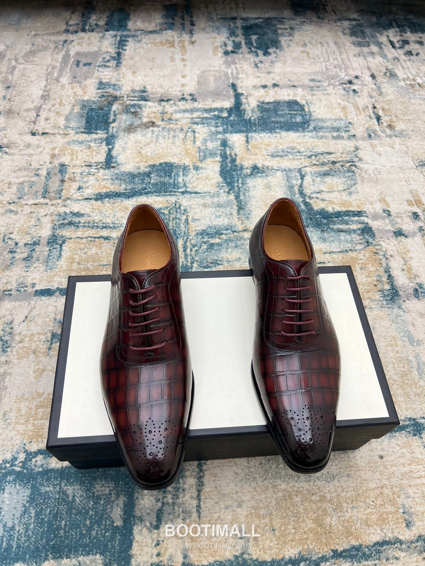 Gucci Hand-Polished Calfskin Derby Calfskin Leather Black Dress Shoes 구찌 핸드폴리시드 카프스킨 더비 카프스킨 레더 블랙 드레스 슈즈 1