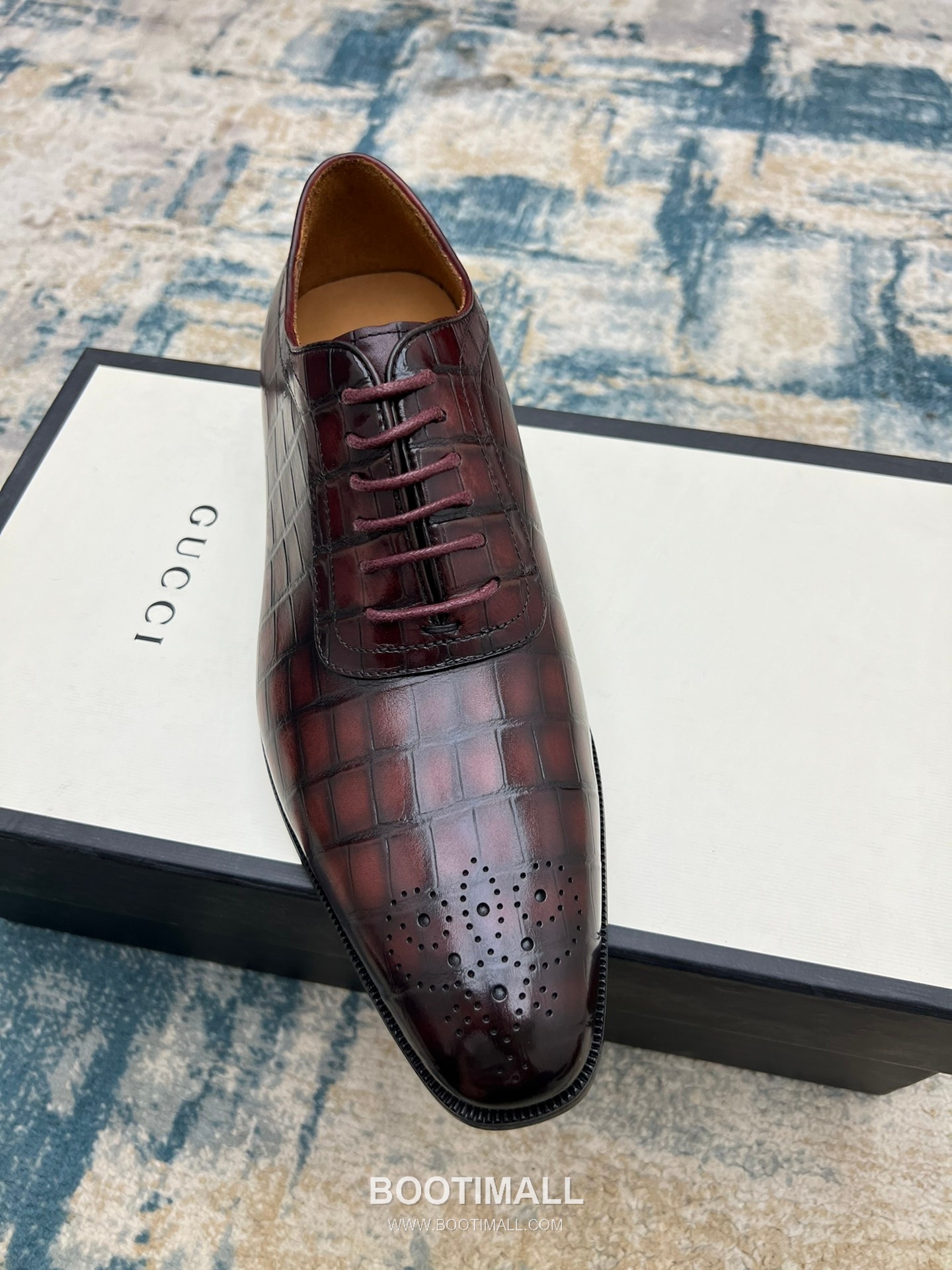 Gucci Hand-Polished Calfskin Derby Calfskin Leather Black Dress Shoes 구찌 핸드폴리시드 카프스킨 더비 카프스킨 레더 블랙 드레스 슈즈 4