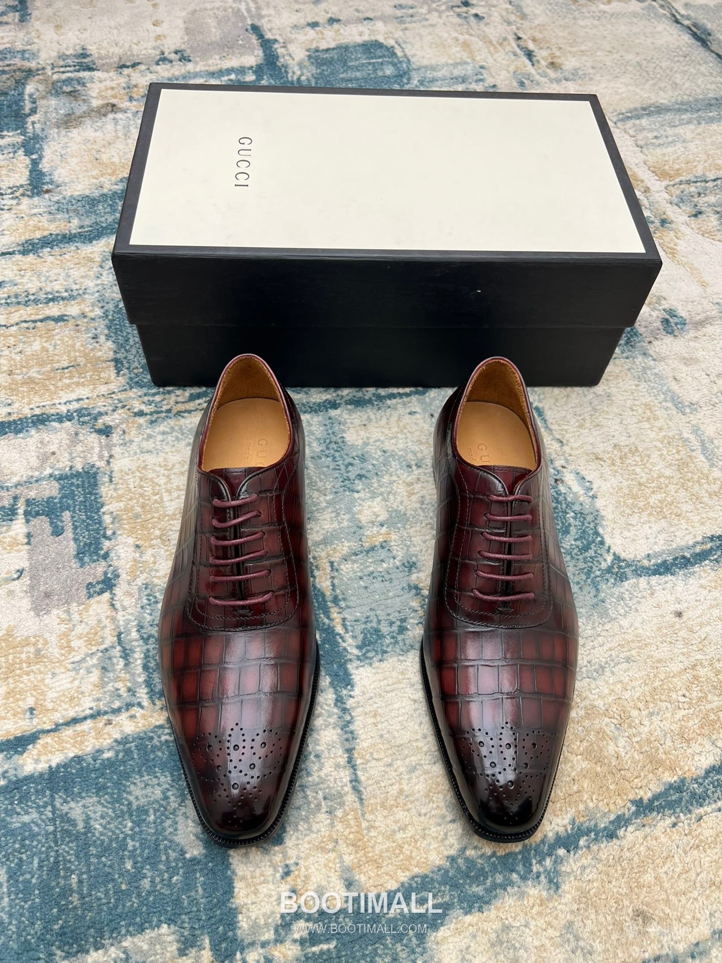 Gucci Hand-Polished Calfskin Derby Calfskin Leather Black Dress Shoes 구찌 핸드폴리시드 카프스킨 더비 카프스킨 레더 블랙 드레스 슈즈 5