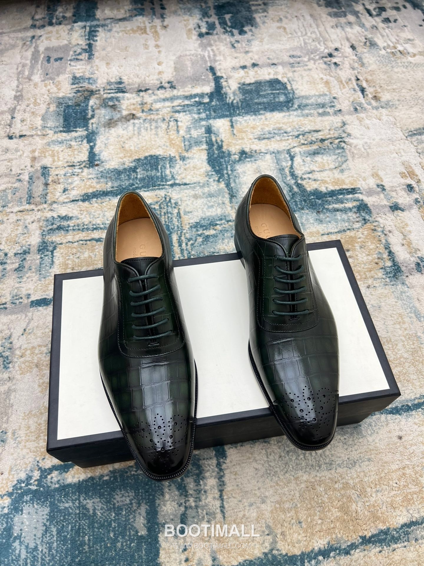 Gucci Hand-Polished Calfskin Derby Calfskin Leather Black Dress Shoes 구찌 핸드폴리시드 카프스킨 더비 카프스킨 레더 블랙 드레스 슈즈 1