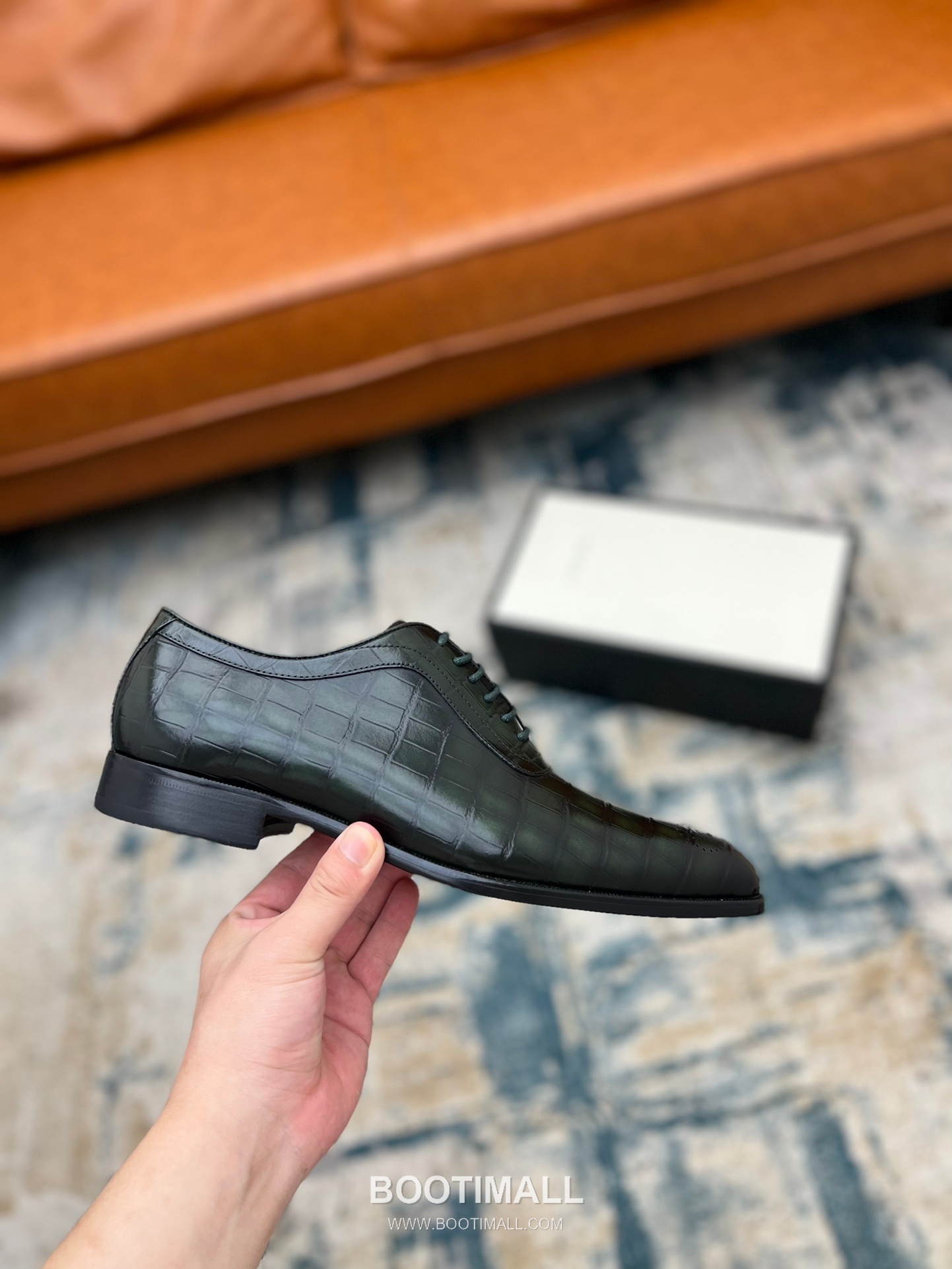 Gucci Hand-Polished Calfskin Derby Calfskin Leather Black Dress Shoes 구찌 핸드폴리시드 카프스킨 더비 카프스킨 레더 블랙 드레스 슈즈 6