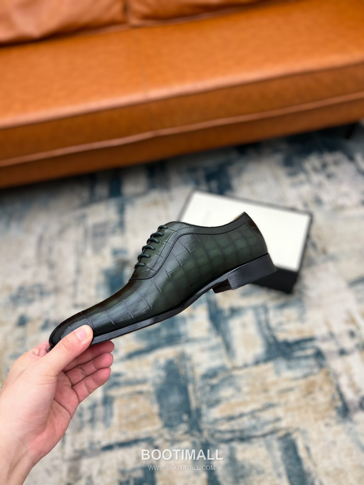 Gucci Hand-Polished Calfskin Derby Calfskin Leather Black Dress Shoes 구찌 핸드폴리시드 카프스킨 더비 카프스킨 레더 블랙 드레스 슈즈 8