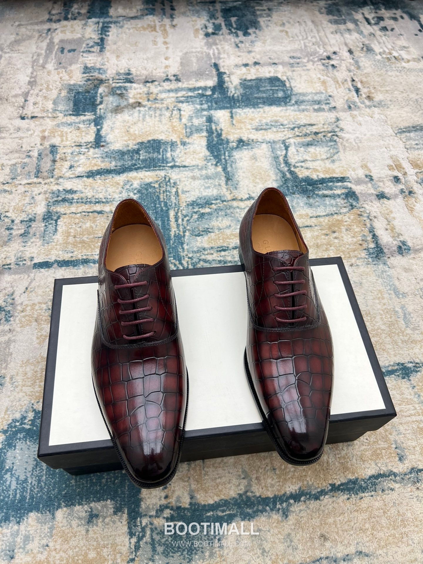 Gucci Hand-Polished Calfskin Derby Calfskin Leather Black Dress Shoes 구찌 핸드폴리시드 카프스킨 더비 카프스킨 레더 블랙 드레스 슈즈 1