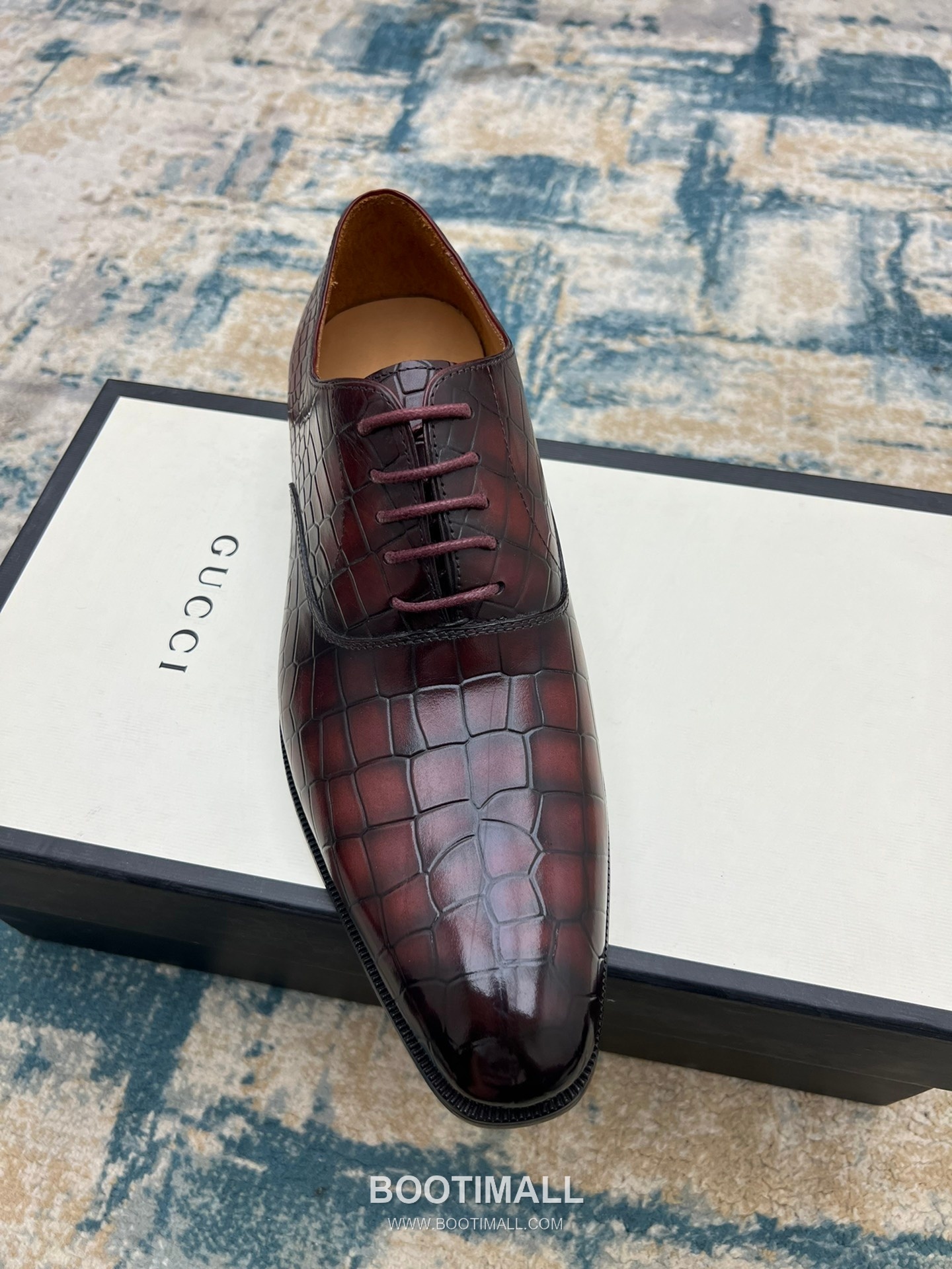 Gucci Hand-Polished Calfskin Derby Calfskin Leather Black Dress Shoes 구찌 핸드폴리시드 카프스킨 더비 카프스킨 레더 블랙 드레스 슈즈 4