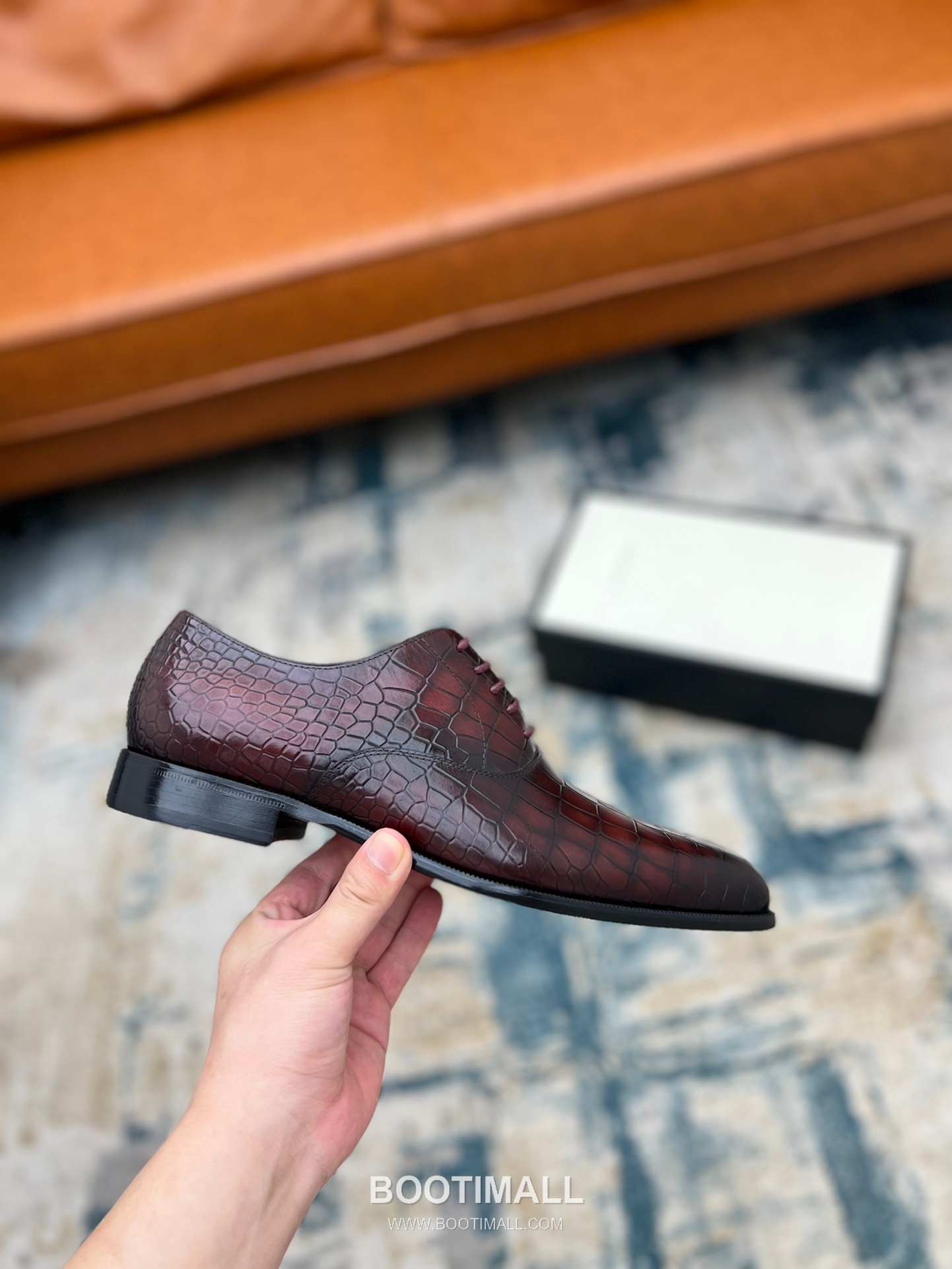 Gucci Hand-Polished Calfskin Derby Calfskin Leather Black Dress Shoes 구찌 핸드폴리시드 카프스킨 더비 카프스킨 레더 블랙 드레스 슈즈 6