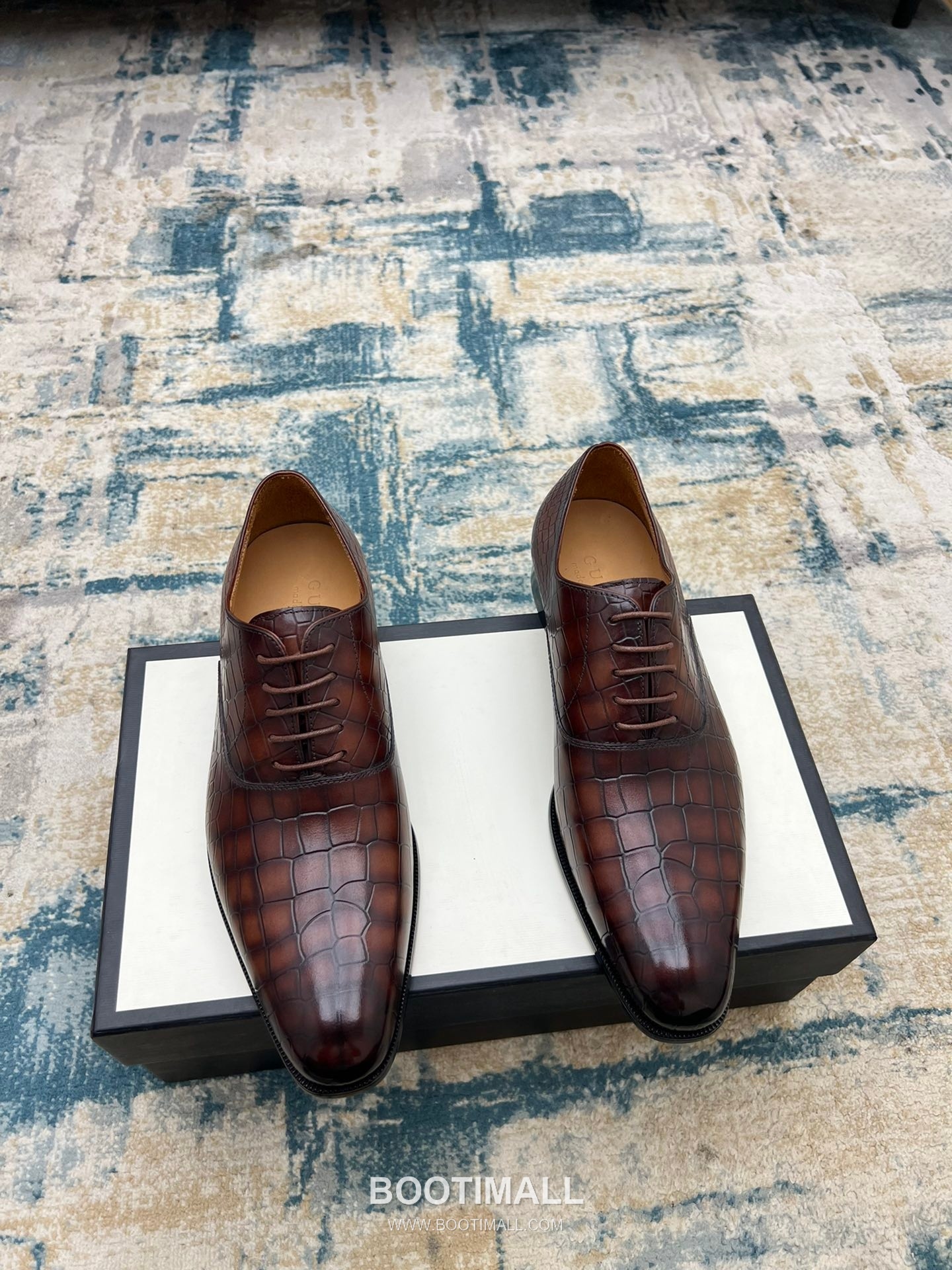 Gucci Hand-Polished Calfskin Derby Calfskin Leather Black Dress Shoes 구찌 핸드폴리시드 카프스킨 더비 카프스킨 레더 블랙 드레스 슈즈 1