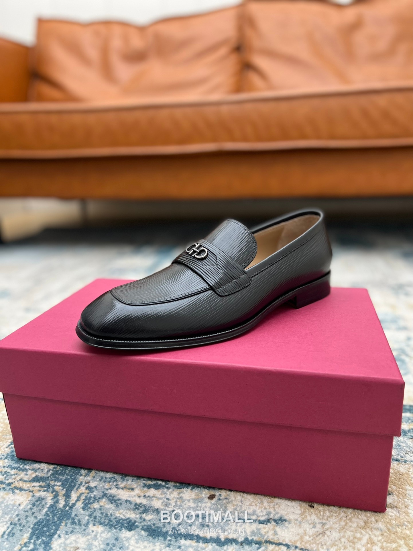 Fendi Calfskin Buckle Derby Calfskin Leather Black Dress Shoes 펜디 송아지가죽 버클 더비 송아지가죽 블랙 드레스 슈즈 4
