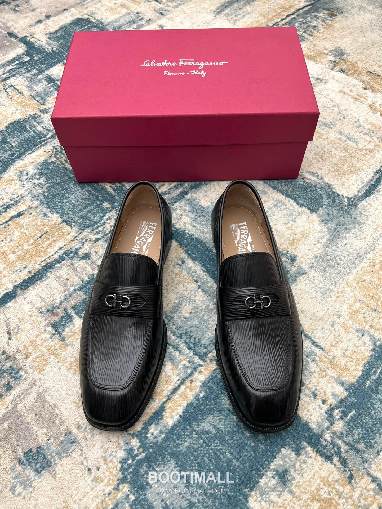 Fendi Calfskin Buckle Derby Calfskin Leather Black Dress Shoes 펜디 송아지가죽 버클 더비 송아지가죽 블랙 드레스 슈즈 5