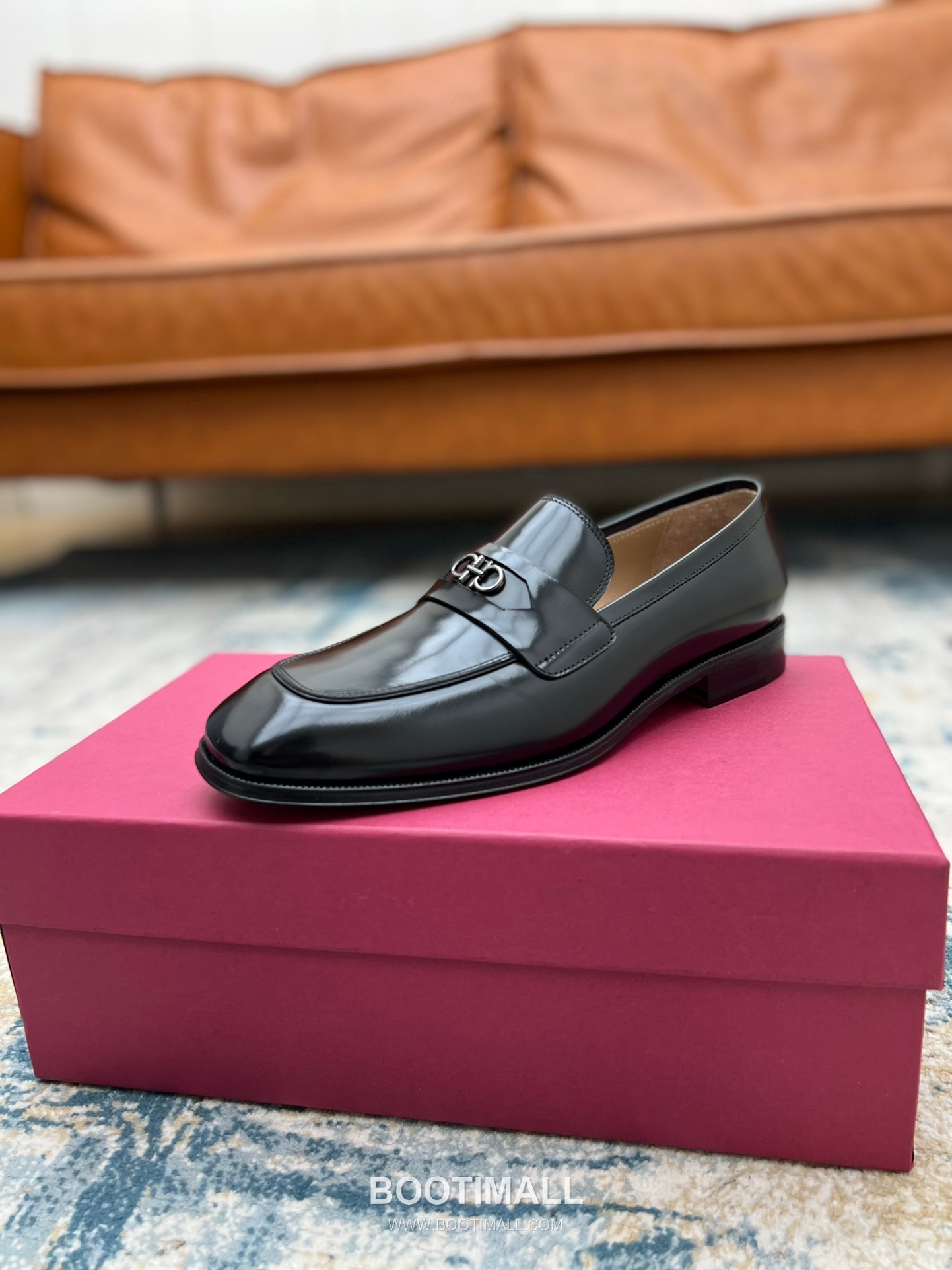Fendi Calfskin Buckle Derby Calfskin Leather Black Dress Shoes 펜디 송아지가죽 버클 더비 송아지가죽 블랙 드레스 슈즈 4
