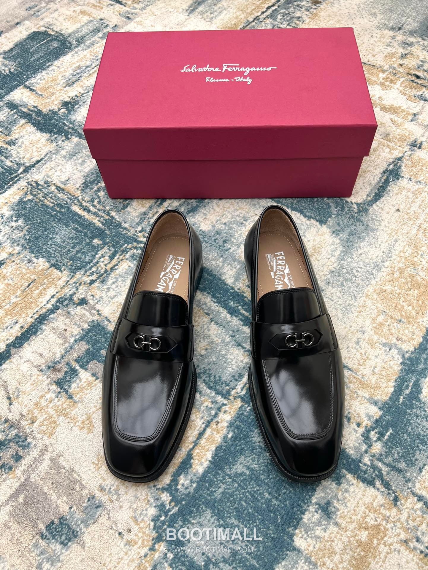 Fendi Calfskin Buckle Derby Calfskin Leather Black Dress Shoes 펜디 송아지가죽 버클 더비 송아지가죽 블랙 드레스 슈즈 5