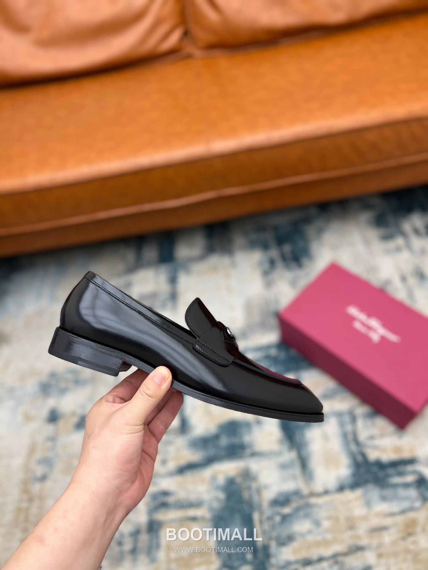 Fendi Calfskin Buckle Derby Calfskin Leather Black Dress Shoes 펜디 송아지가죽 버클 더비 송아지가죽 블랙 드레스 슈즈 6