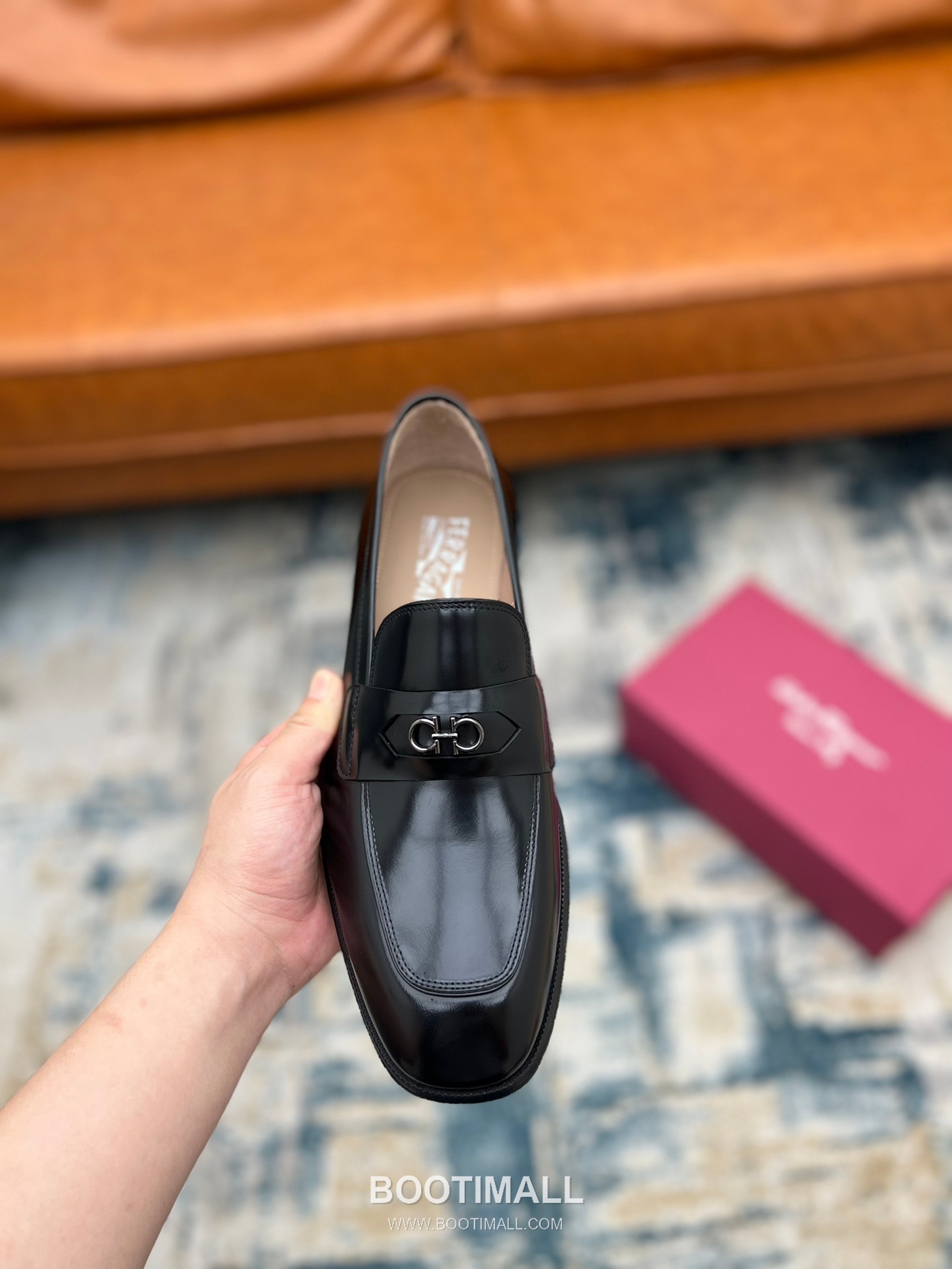 Fendi Calfskin Buckle Derby Calfskin Leather Black Dress Shoes 펜디 송아지가죽 버클 더비 송아지가죽 블랙 드레스 슈즈 7