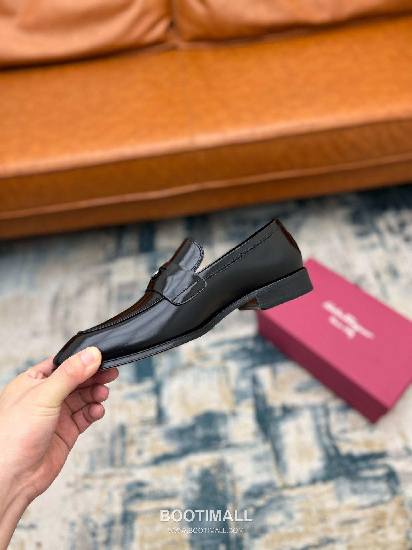 Fendi Calfskin Buckle Derby Calfskin Leather Black Dress Shoes 펜디 송아지가죽 버클 더비 송아지가죽 블랙 드레스 슈즈 8