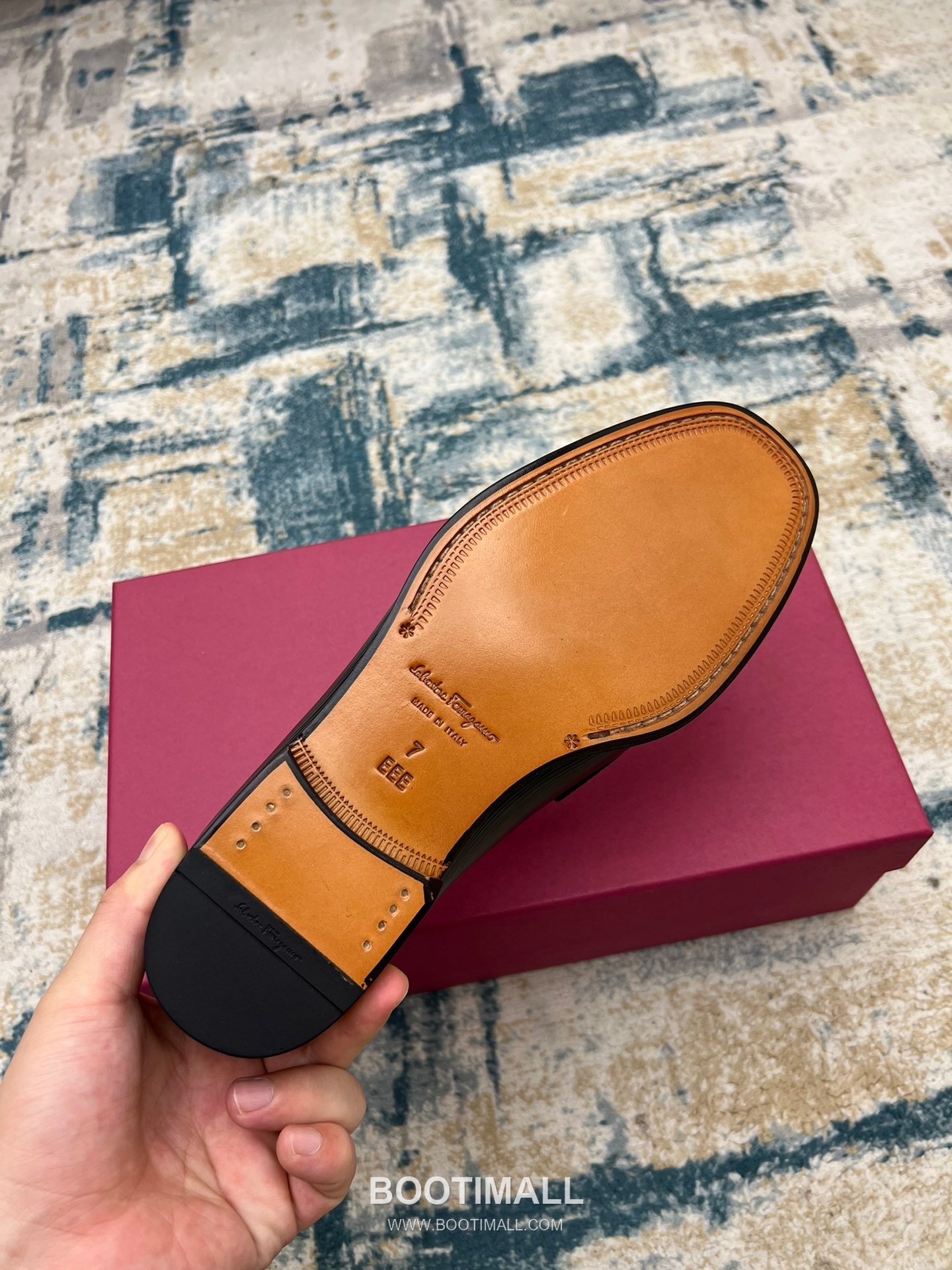 Fendi Calfskin Buckle Derby Calfskin Leather Black Dress Shoes 펜디 송아지가죽 버클 더비 송아지가죽 블랙 드레스 슈즈 9