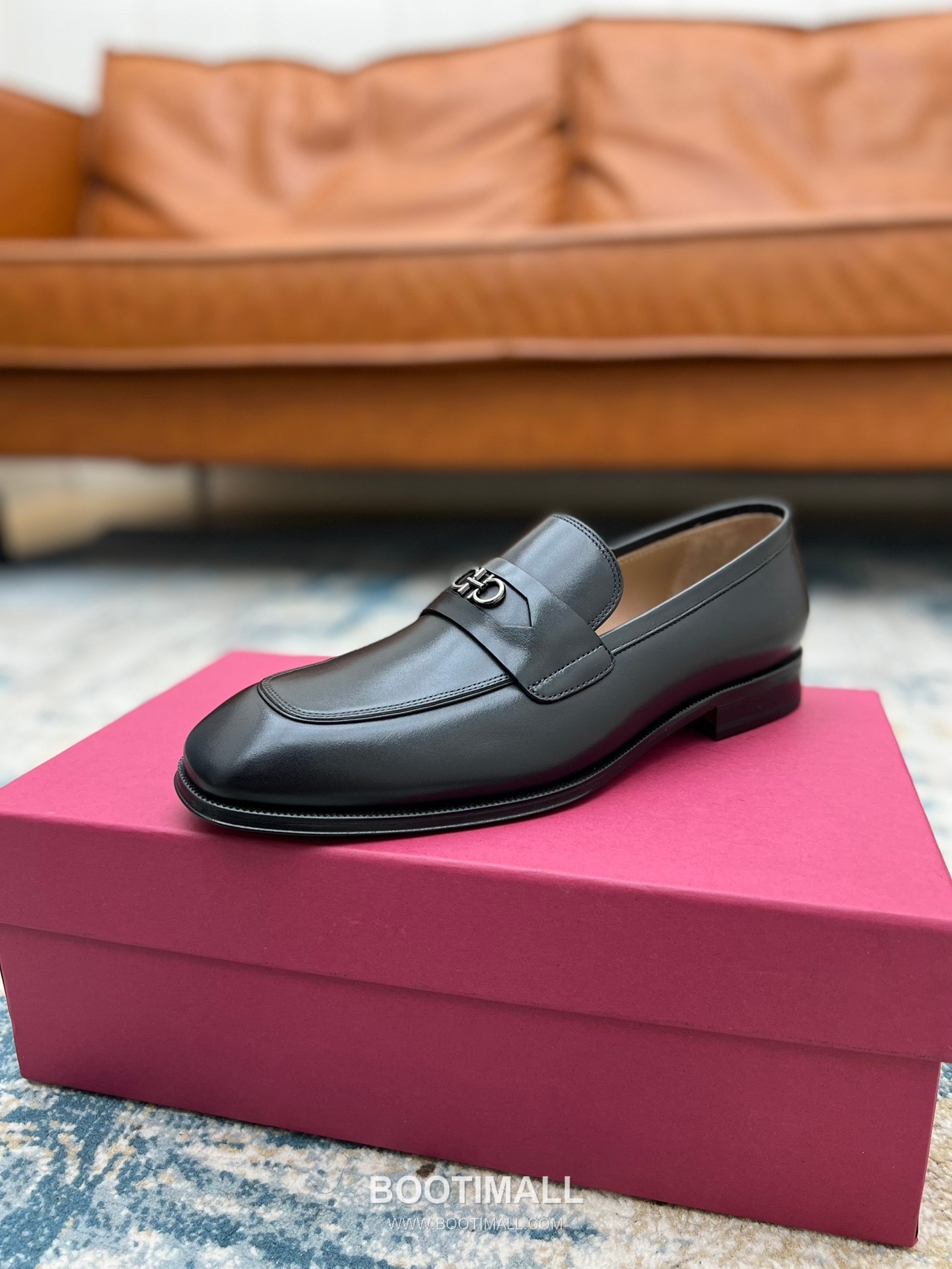 Fendi Calfskin Buckle Derby Calfskin Leather Black Dress Shoes 펜디 송아지가죽 버클 더비 송아지가죽 블랙 드레스 슈즈 4