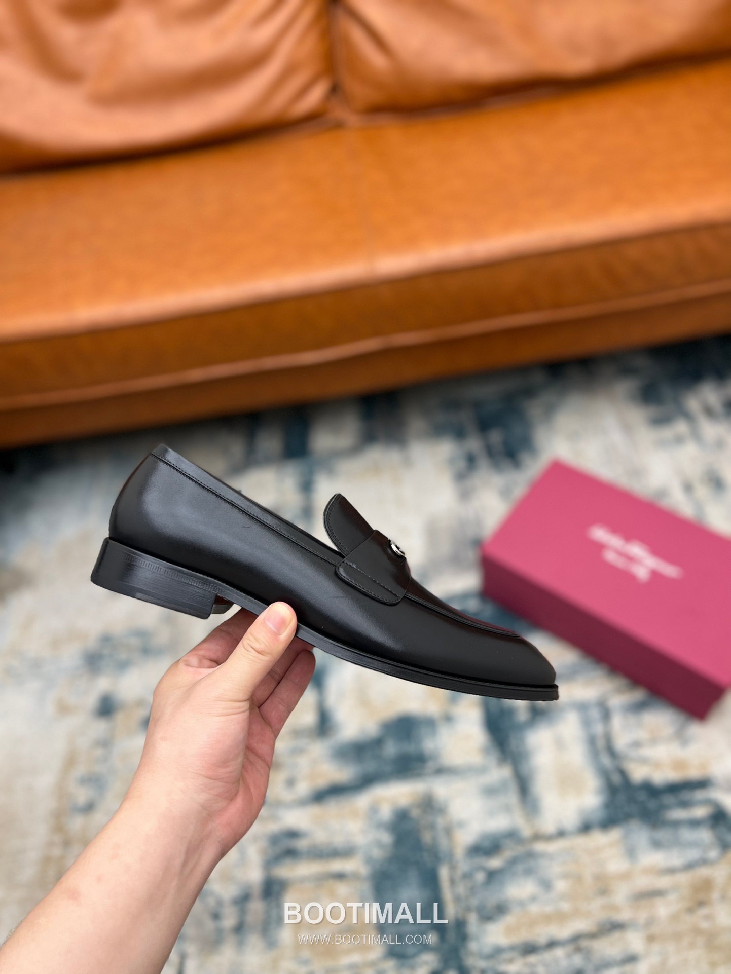 Fendi Calfskin Buckle Derby Calfskin Leather Black Dress Shoes 펜디 송아지가죽 버클 더비 송아지가죽 블랙 드레스 슈즈 6