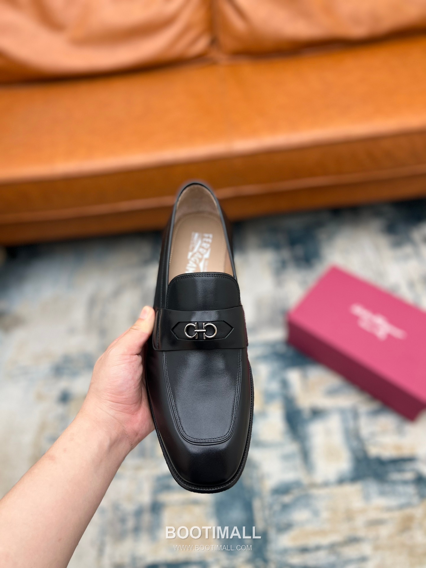 Fendi Calfskin Buckle Derby Calfskin Leather Black Dress Shoes 펜디 송아지가죽 버클 더비 송아지가죽 블랙 드레스 슈즈 7