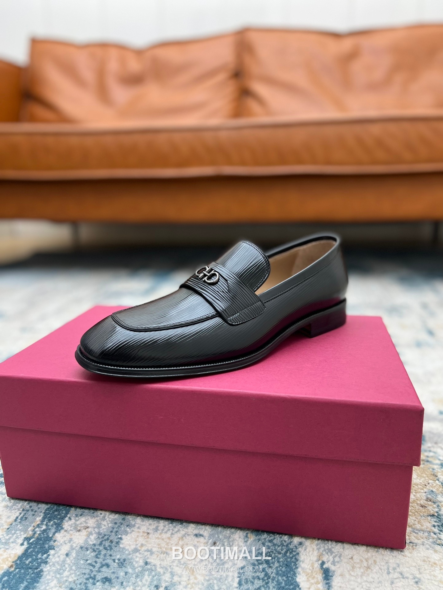 Fendi Calfskin Buckle Derby Calfskin Leather Black Dress Shoes 펜디 송아지가죽 버클 더비 송아지가죽 블랙 드레스 슈즈 5