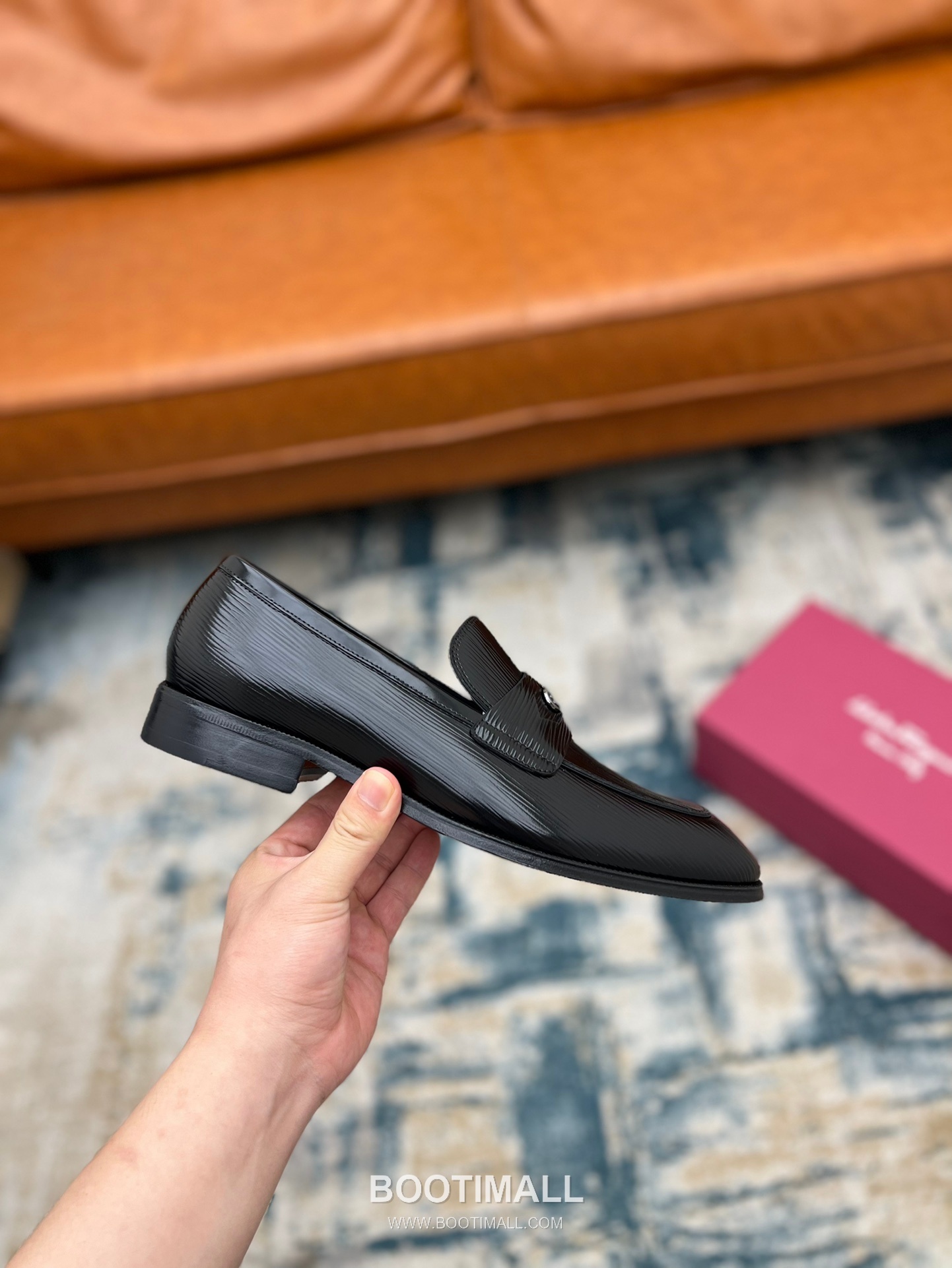 Fendi Calfskin Buckle Derby Calfskin Leather Black Dress Shoes 펜디 송아지가죽 버클 더비 송아지가죽 블랙 드레스 슈즈 7