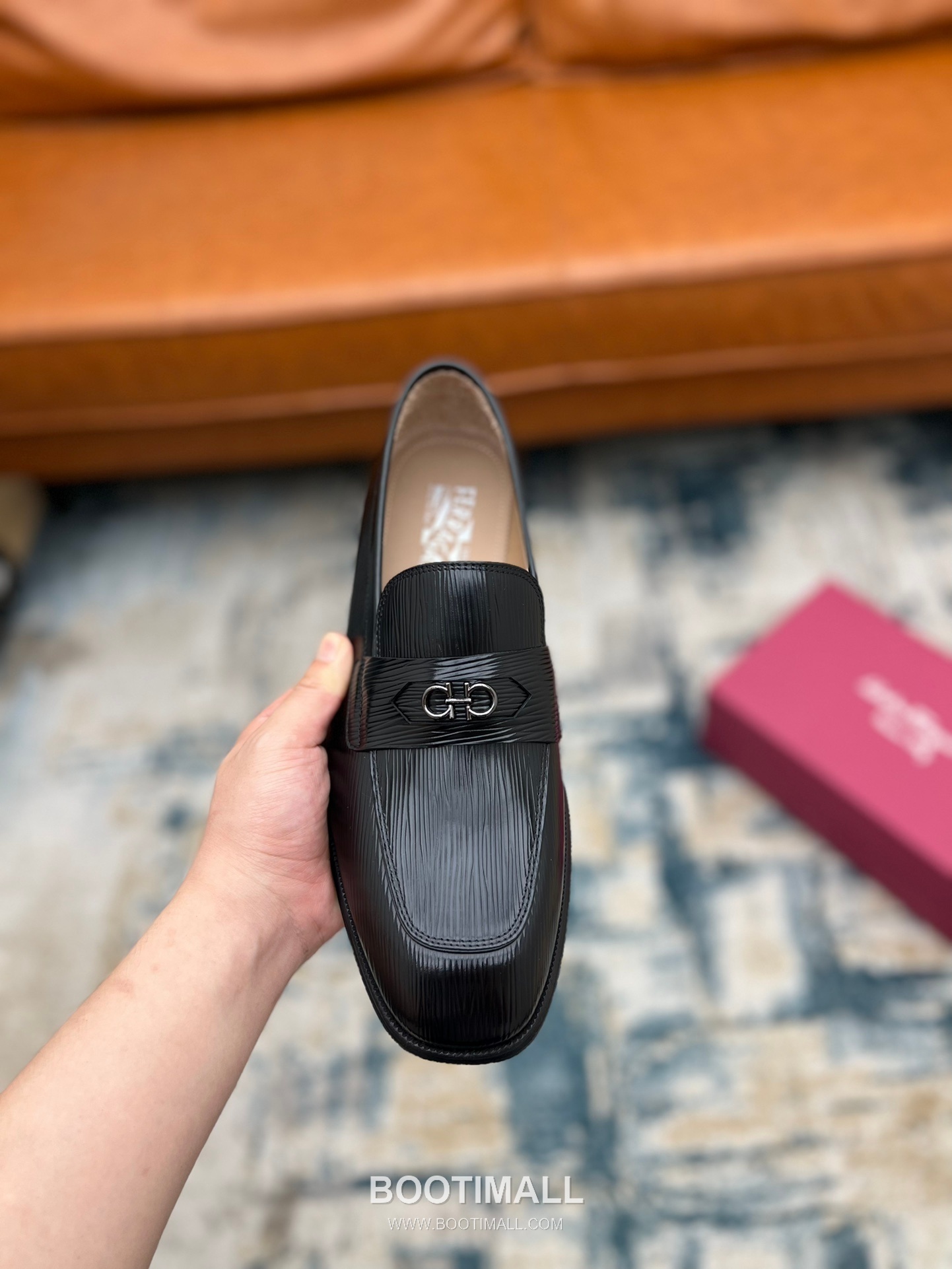 Fendi Calfskin Buckle Derby Calfskin Leather Black Dress Shoes 펜디 송아지가죽 버클 더비 송아지가죽 블랙 드레스 슈즈 8