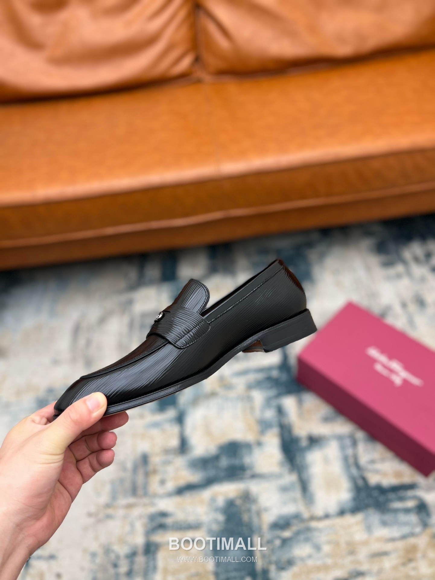 Fendi Calfskin Buckle Derby Calfskin Leather Black Dress Shoes 펜디 송아지가죽 버클 더비 송아지가죽 블랙 드레스 슈즈 9