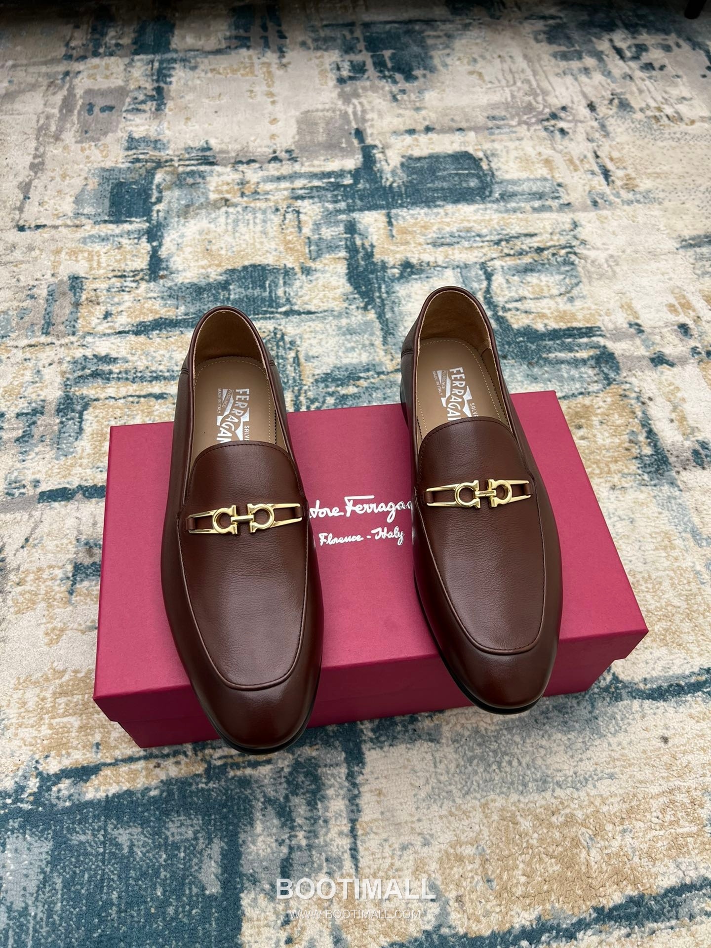 Fendi Calfskin Buckle Derby Calfskin Leather Black Dress Shoes 펜디 송아지가죽 버클 더비 송아지가죽 블랙 드레스 슈즈 1