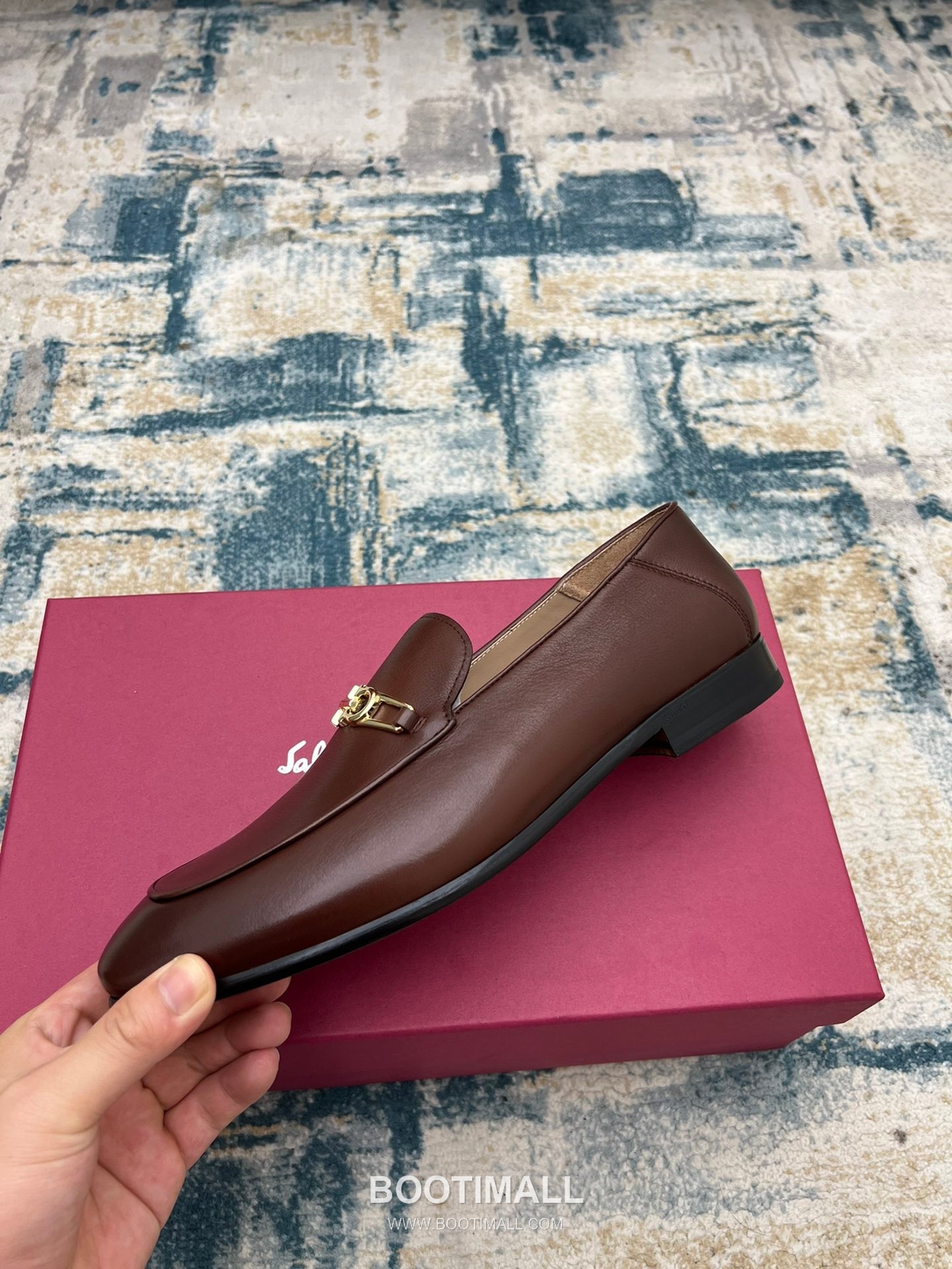 Fendi Calfskin Buckle Derby Calfskin Leather Black Dress Shoes 펜디 송아지가죽 버클 더비 송아지가죽 블랙 드레스 슈즈 3