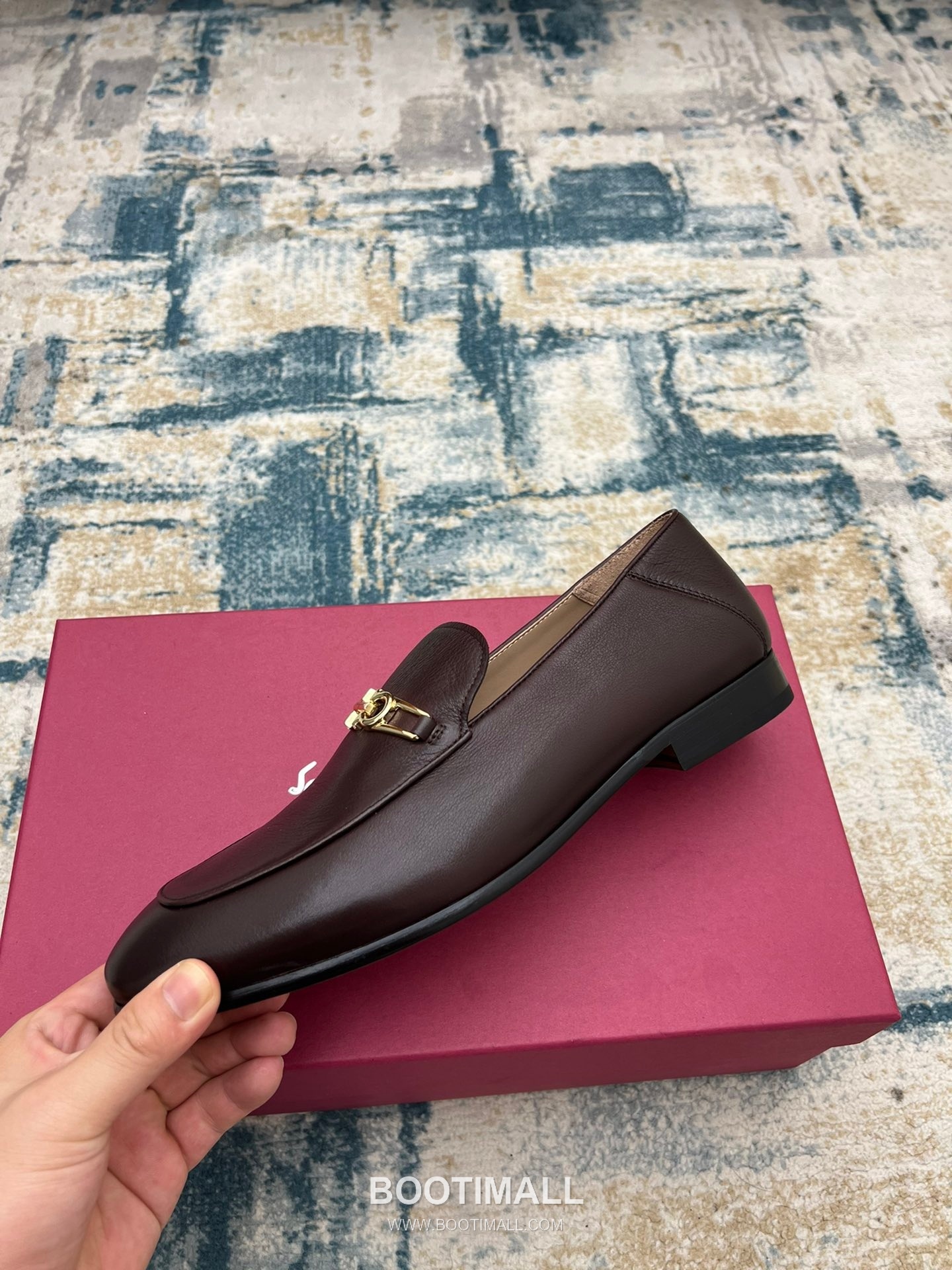 Fendi Calfskin Buckle Derby Calfskin Leather Black Dress Shoes 펜디 송아지가죽 버클 더비 송아지가죽 블랙 드레스 슈즈 3