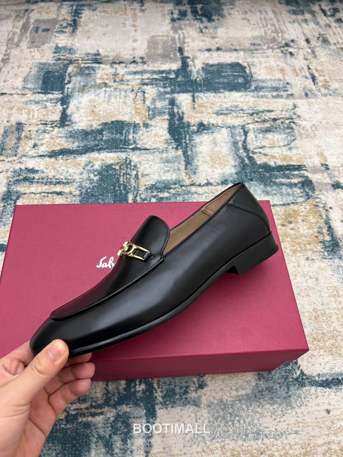 Fendi Calfskin Buckle Derby Calfskin Leather Black Dress Shoes 펜디 송아지가죽 버클 더비 송아지가죽 블랙 드레스 슈즈 3