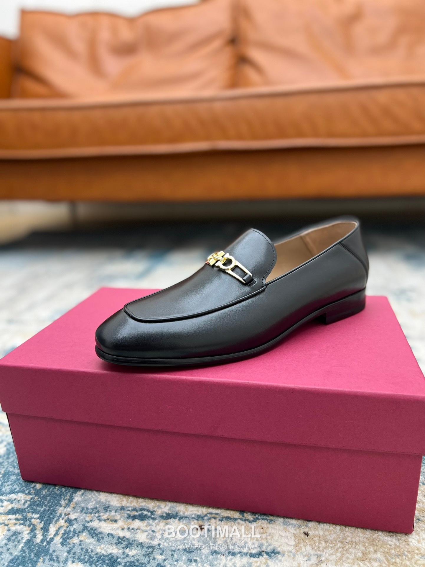 Fendi Calfskin Buckle Derby Calfskin Leather Black Dress Shoes 펜디 송아지가죽 버클 더비 송아지가죽 블랙 드레스 슈즈 4