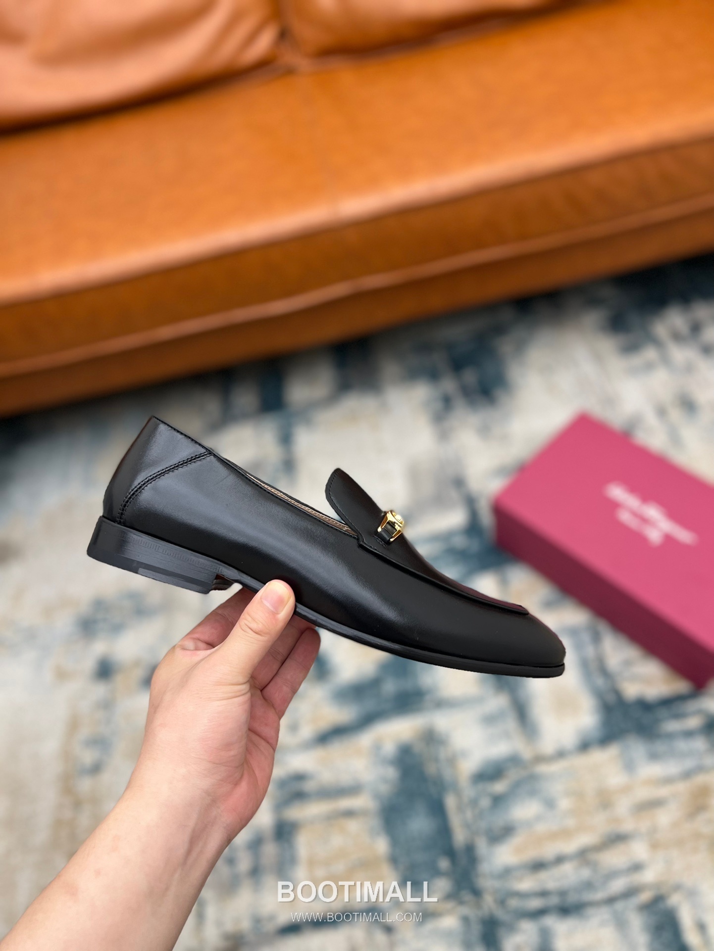 Fendi Calfskin Buckle Derby Calfskin Leather Black Dress Shoes 펜디 송아지가죽 버클 더비 송아지가죽 블랙 드레스 슈즈 6