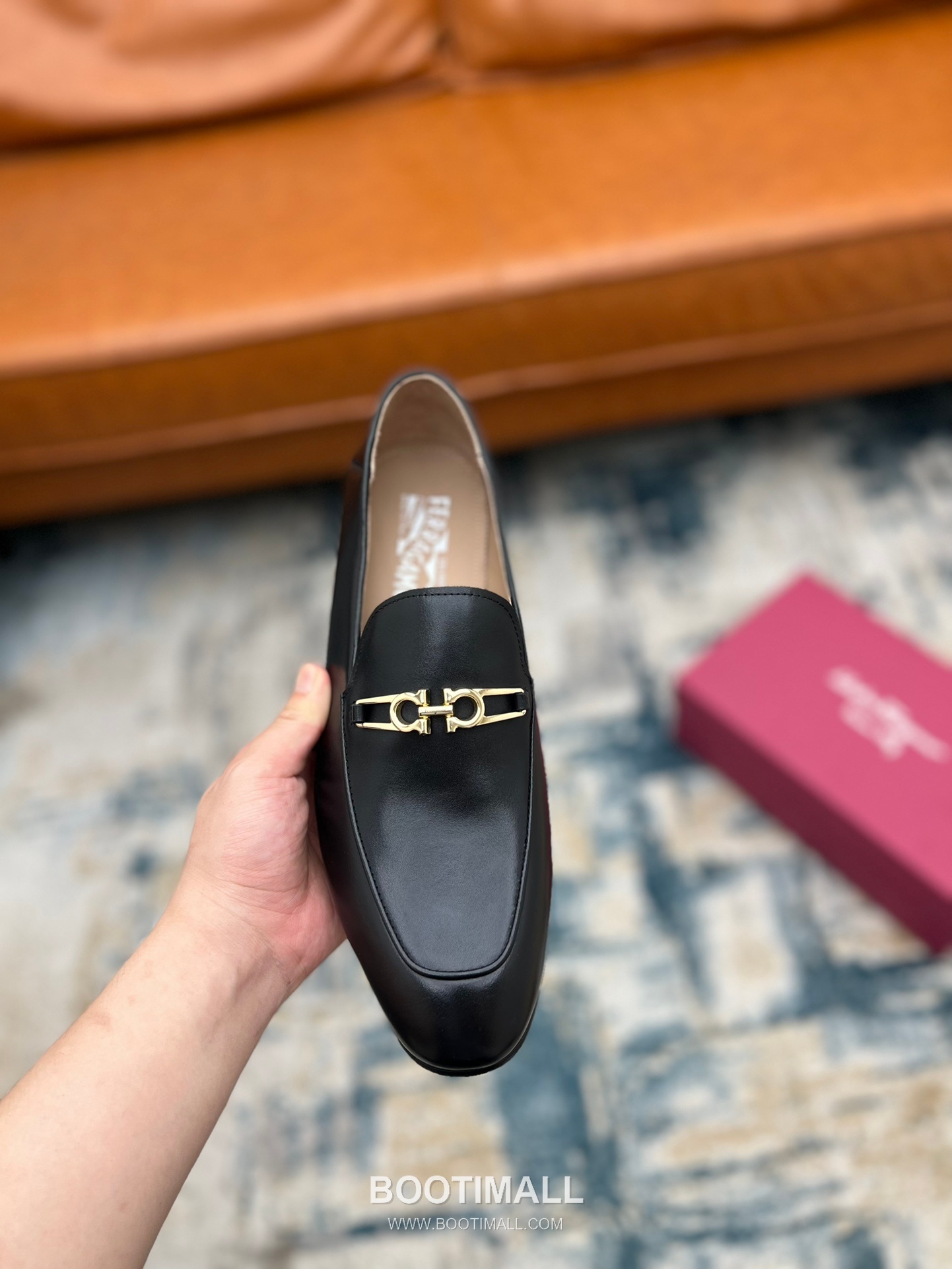 Fendi Calfskin Buckle Derby Calfskin Leather Black Dress Shoes 펜디 송아지가죽 버클 더비 송아지가죽 블랙 드레스 슈즈 7