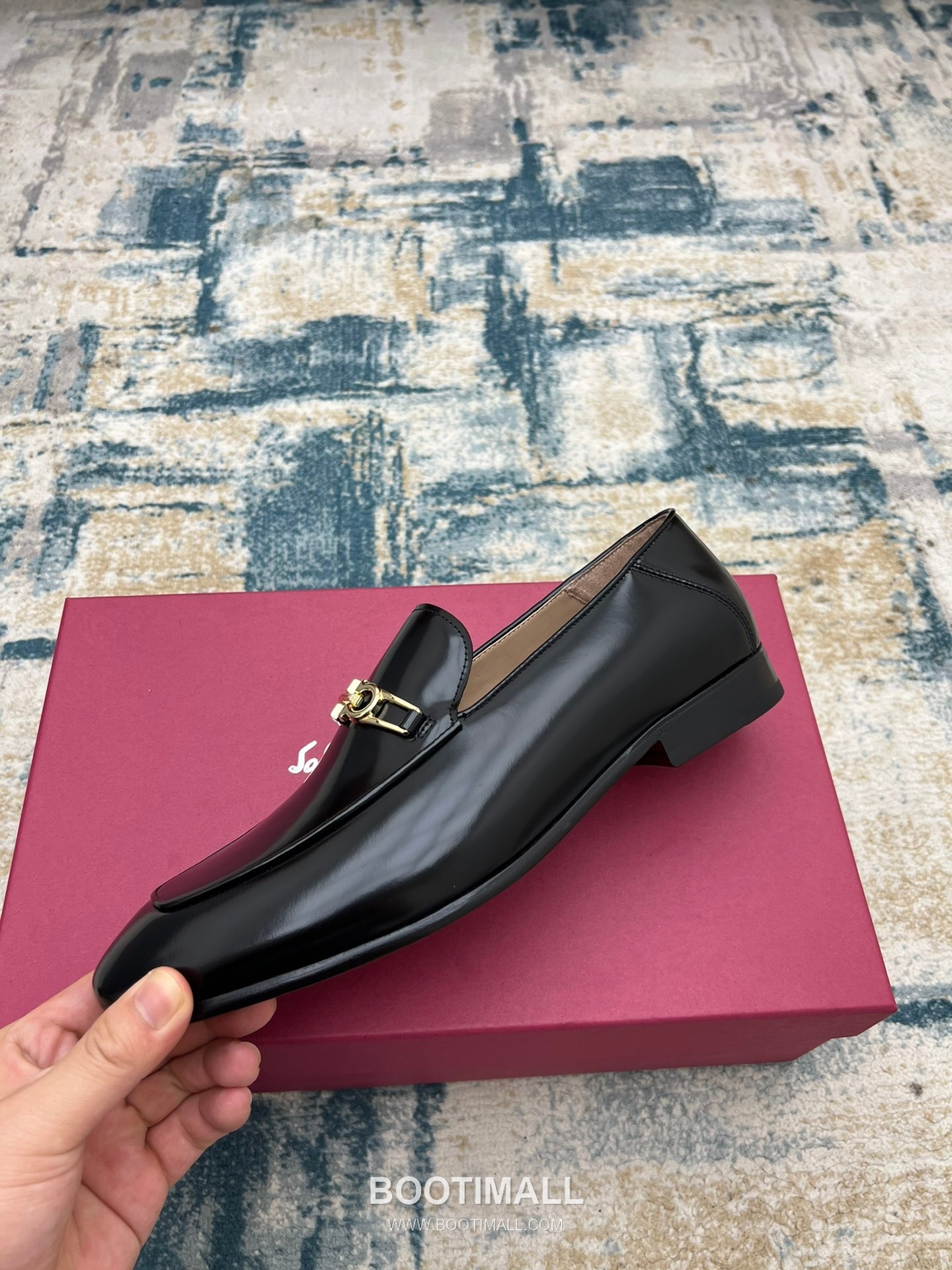 Fendi Calfskin Buckle Derby Calfskin Leather Black Dress Shoes 펜디 송아지가죽 버클 더비 송아지가죽 블랙 드레스 슈즈 3