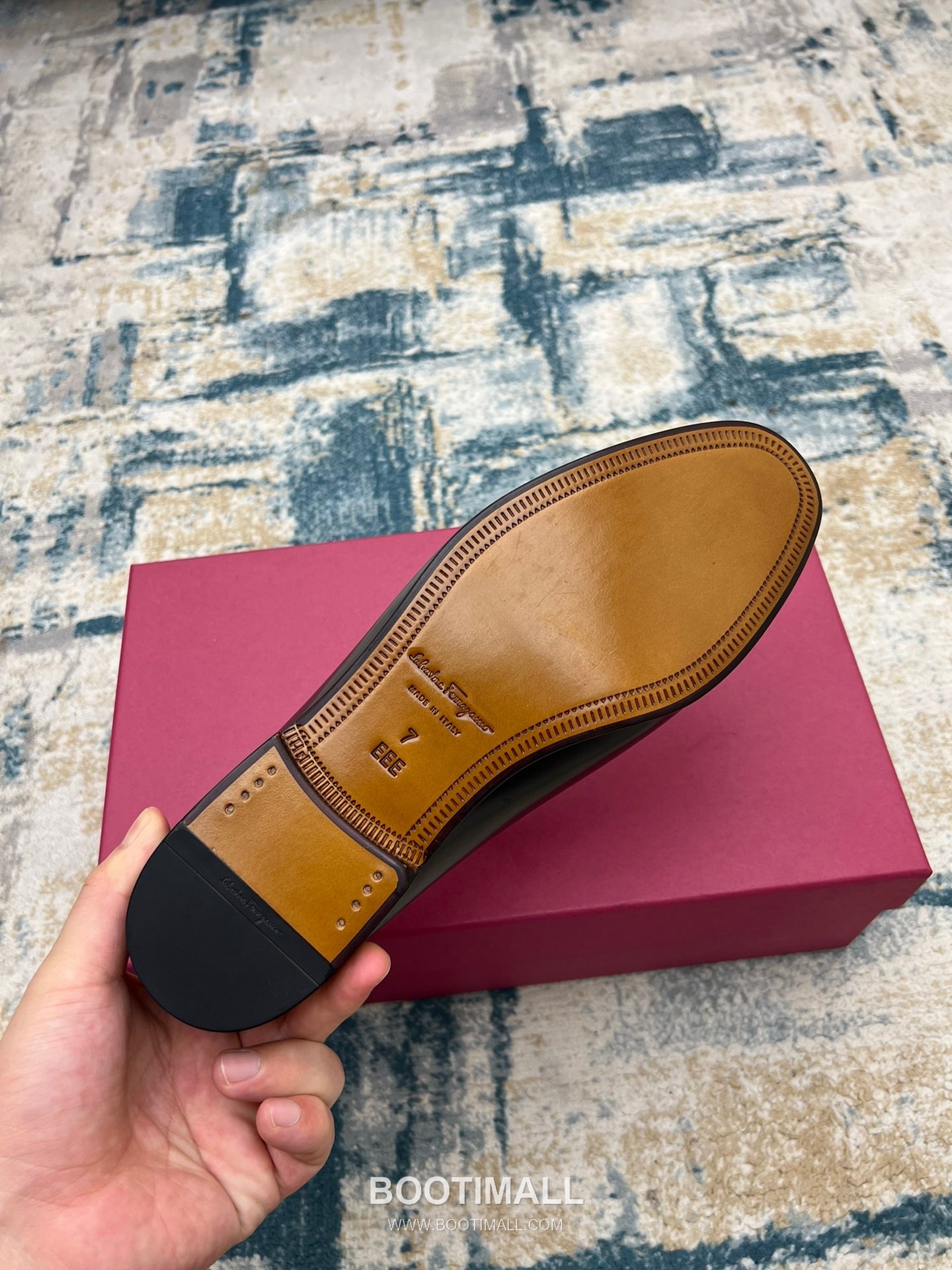 Fendi Calfskin Buckle Derby Calfskin Leather Black Dress Shoes 펜디 송아지가죽 버클 더비 송아지가죽 블랙 드레스 슈즈 4